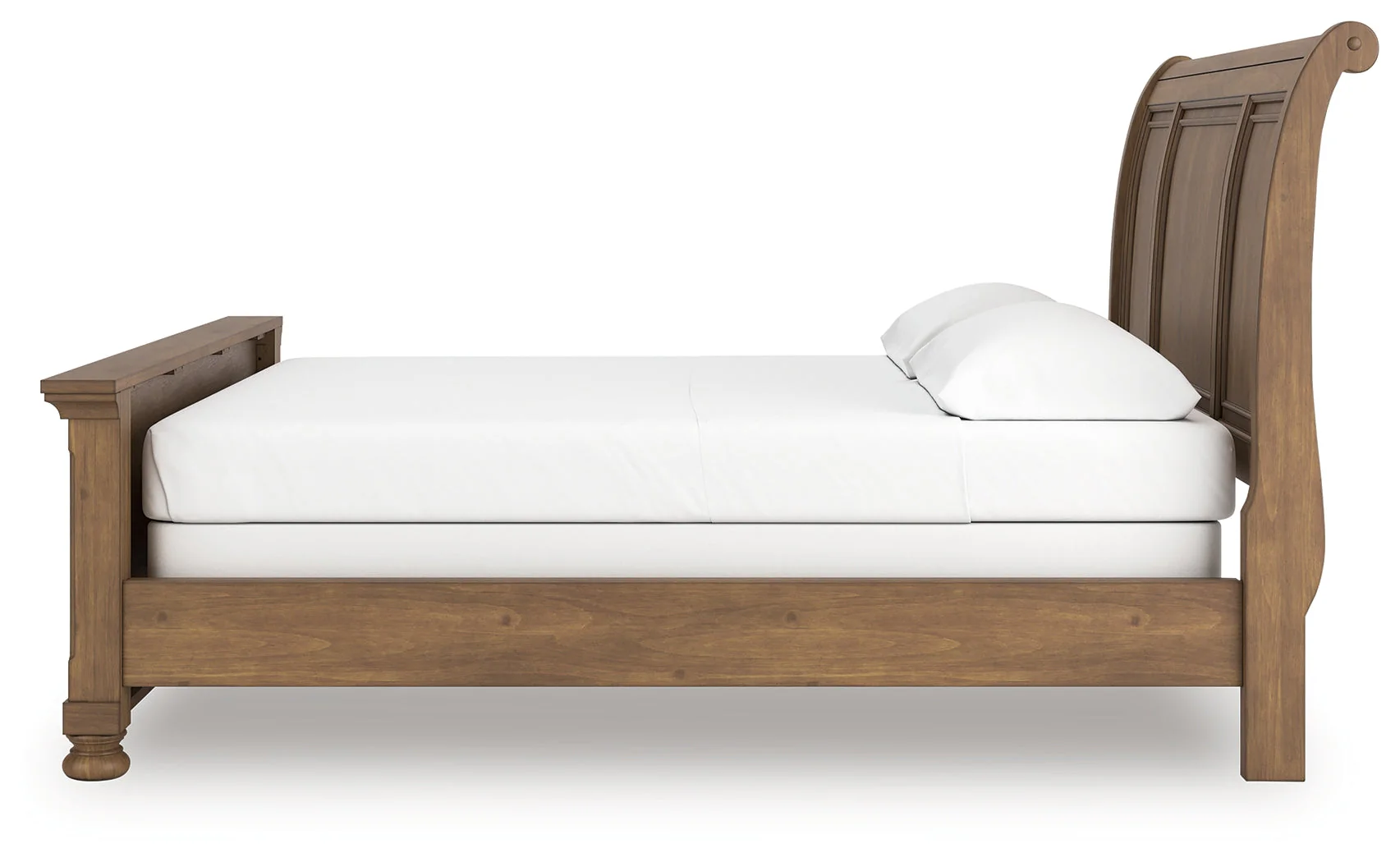 Feddinger Medium Brown California King Sleigh Bed - Image 6