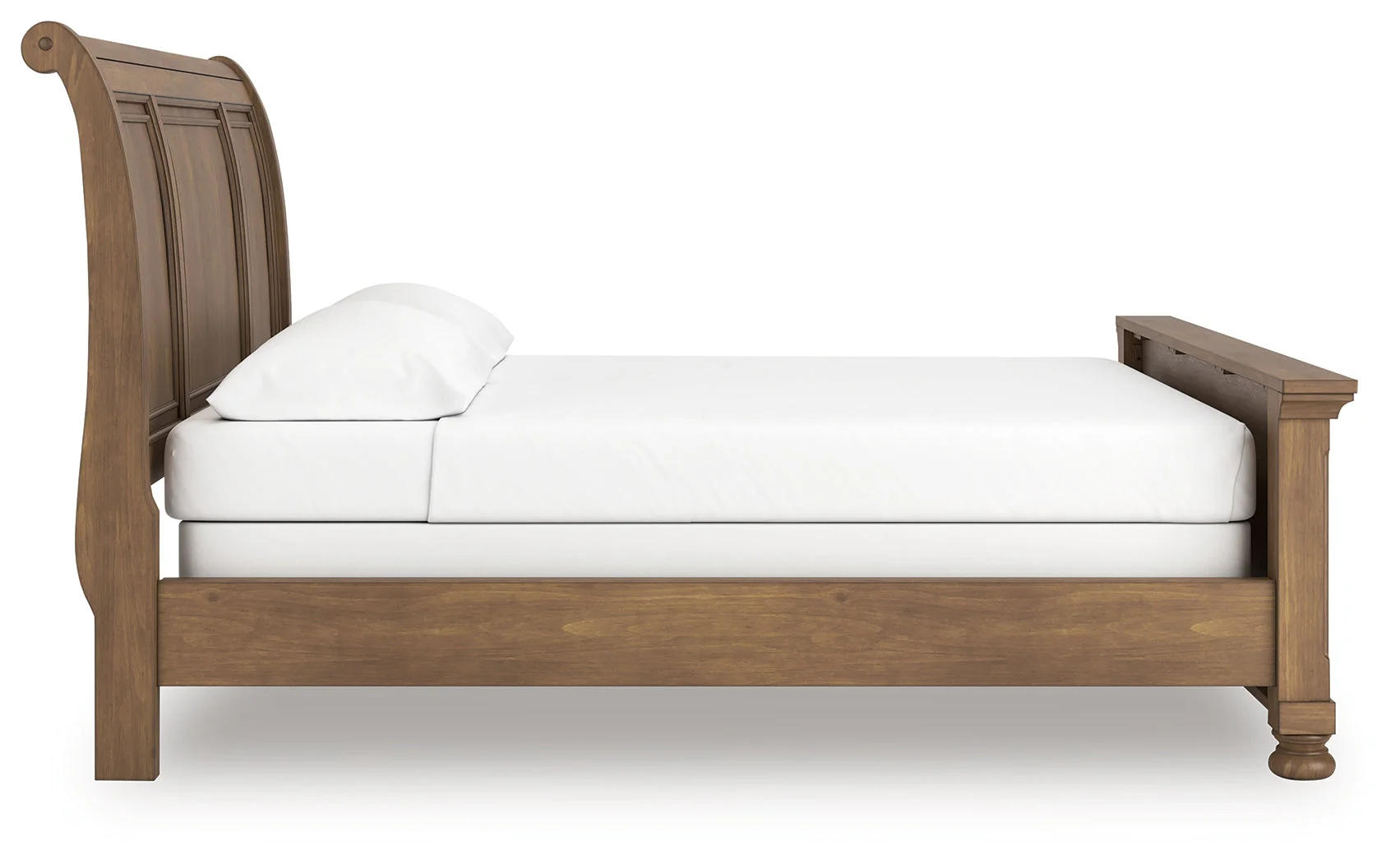 Feddinger Medium Brown California King Sleigh Bed - Image 7