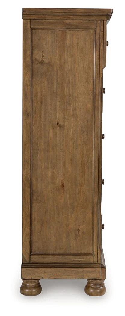 Feddinger Medium Brown Chest of Drawers - Image 3