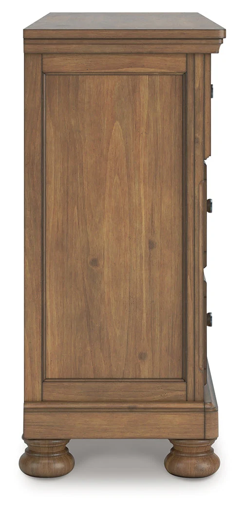 Feddinger Medium Brown Dresser - Image 4