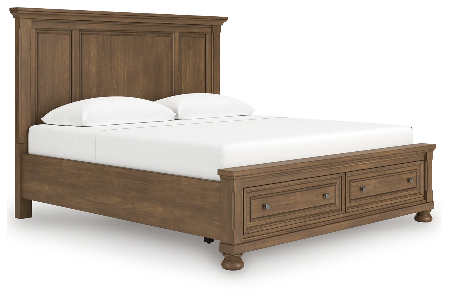 Feddinger Medium Brown King Panel Storage Bed - Image 2