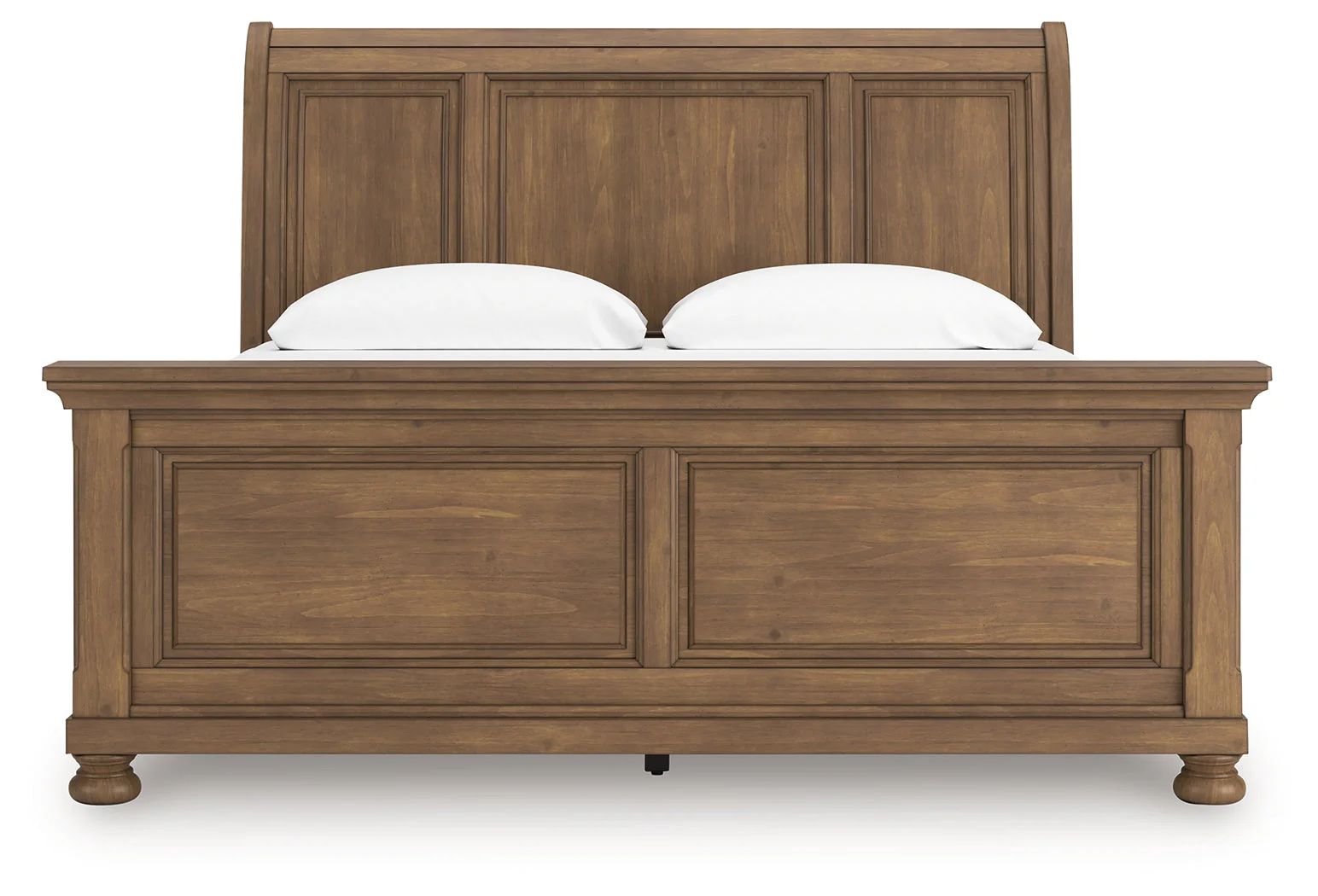 Feddinger Medium Brown King Sleigh Bed - Image 5