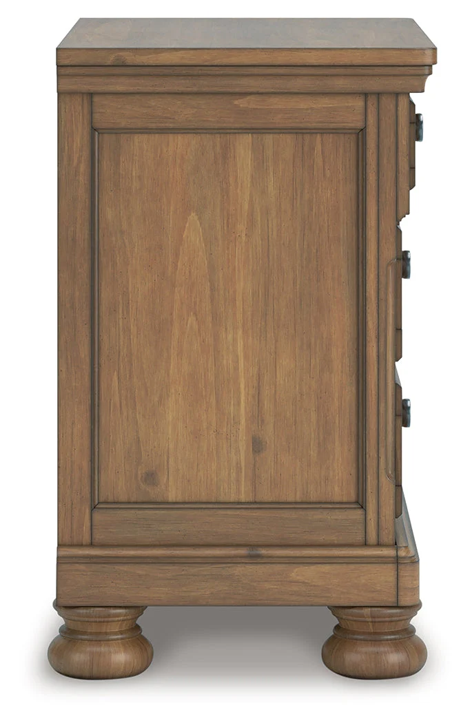 Feddinger Medium Brown Nightstand - Image 4