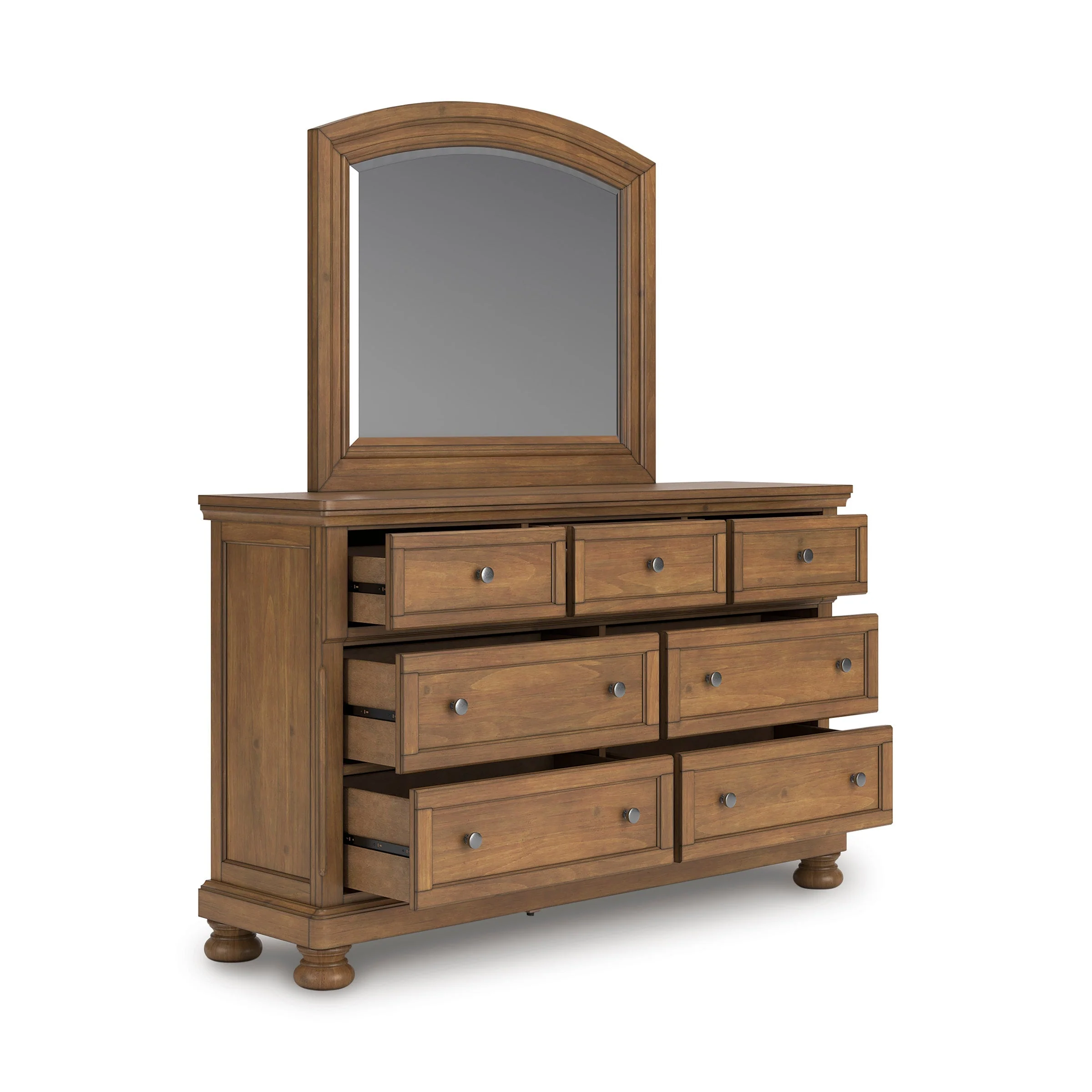 Feddinger Medium Brown Panel Bedroom Set - Image 11