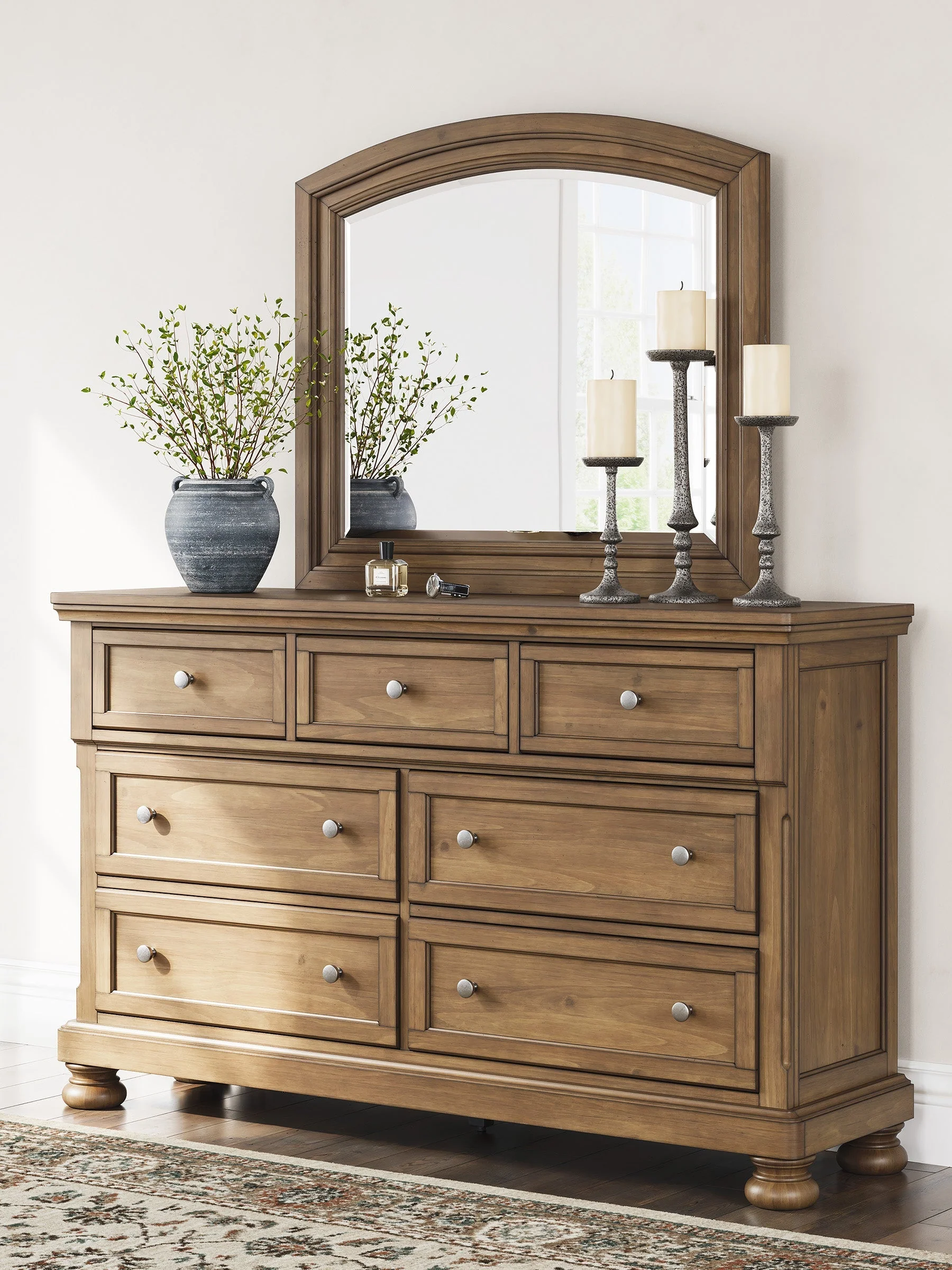 Feddinger Medium Brown Panel Bedroom Set - Image 13