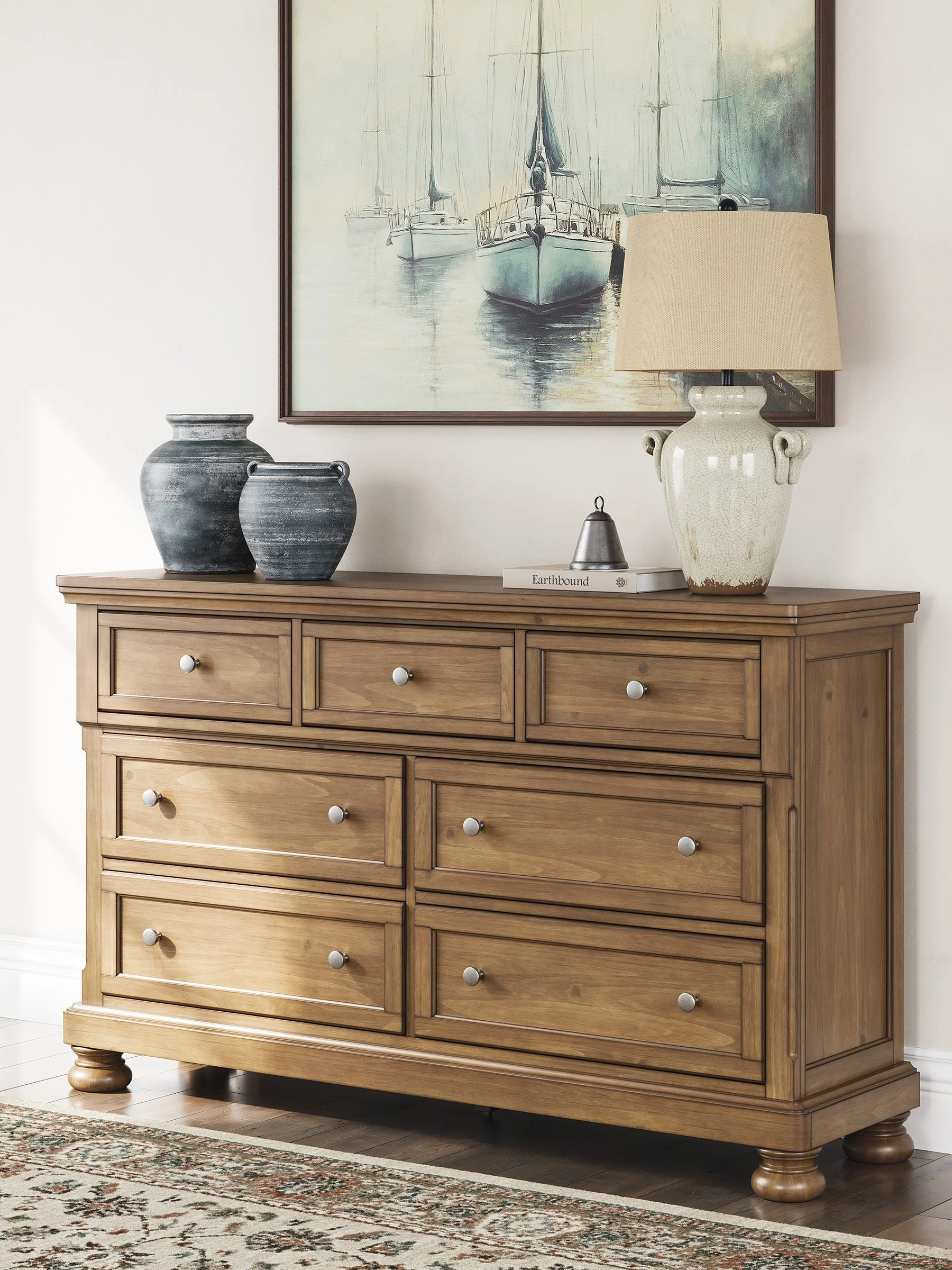 Feddinger Medium Brown Panel Bedroom Set - Image 16