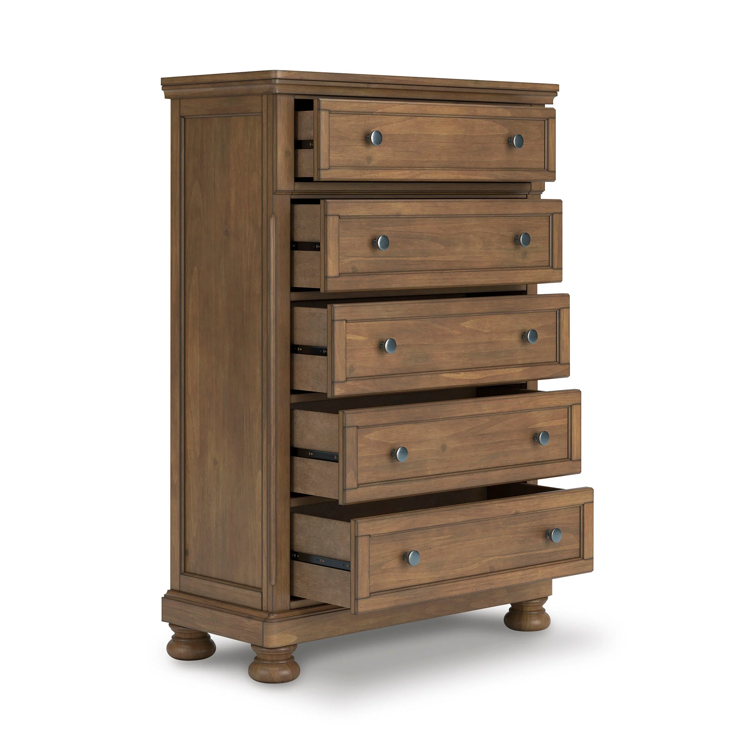 Feddinger Medium Brown Panel Bedroom Set - Image 20