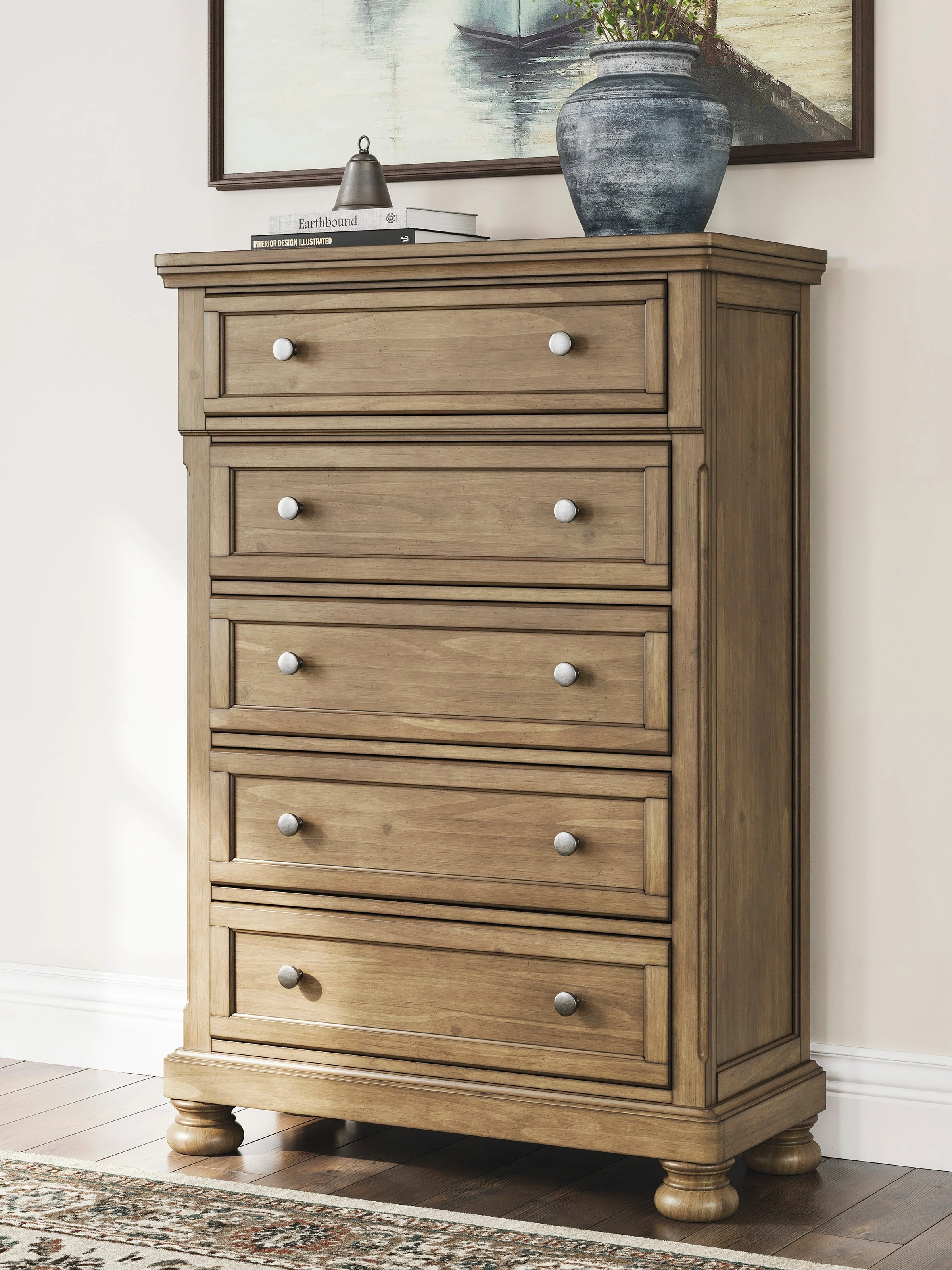 Feddinger Medium Brown Panel Bedroom Set - Image 21
