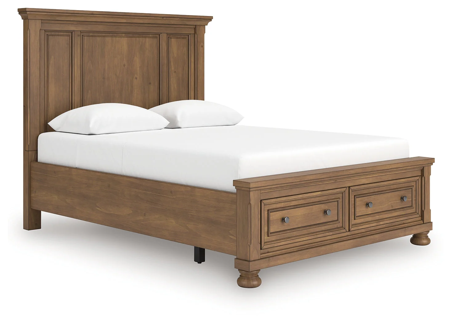 Feddinger Medium Brown Queen Panel Storage Bed - Image 2
