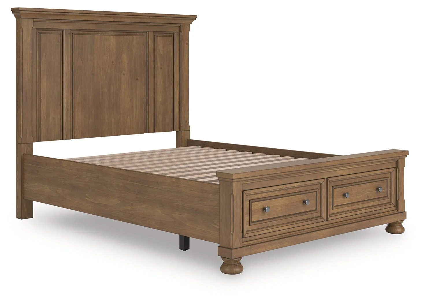 Feddinger Medium Brown Queen Panel Storage Bed - Image 3