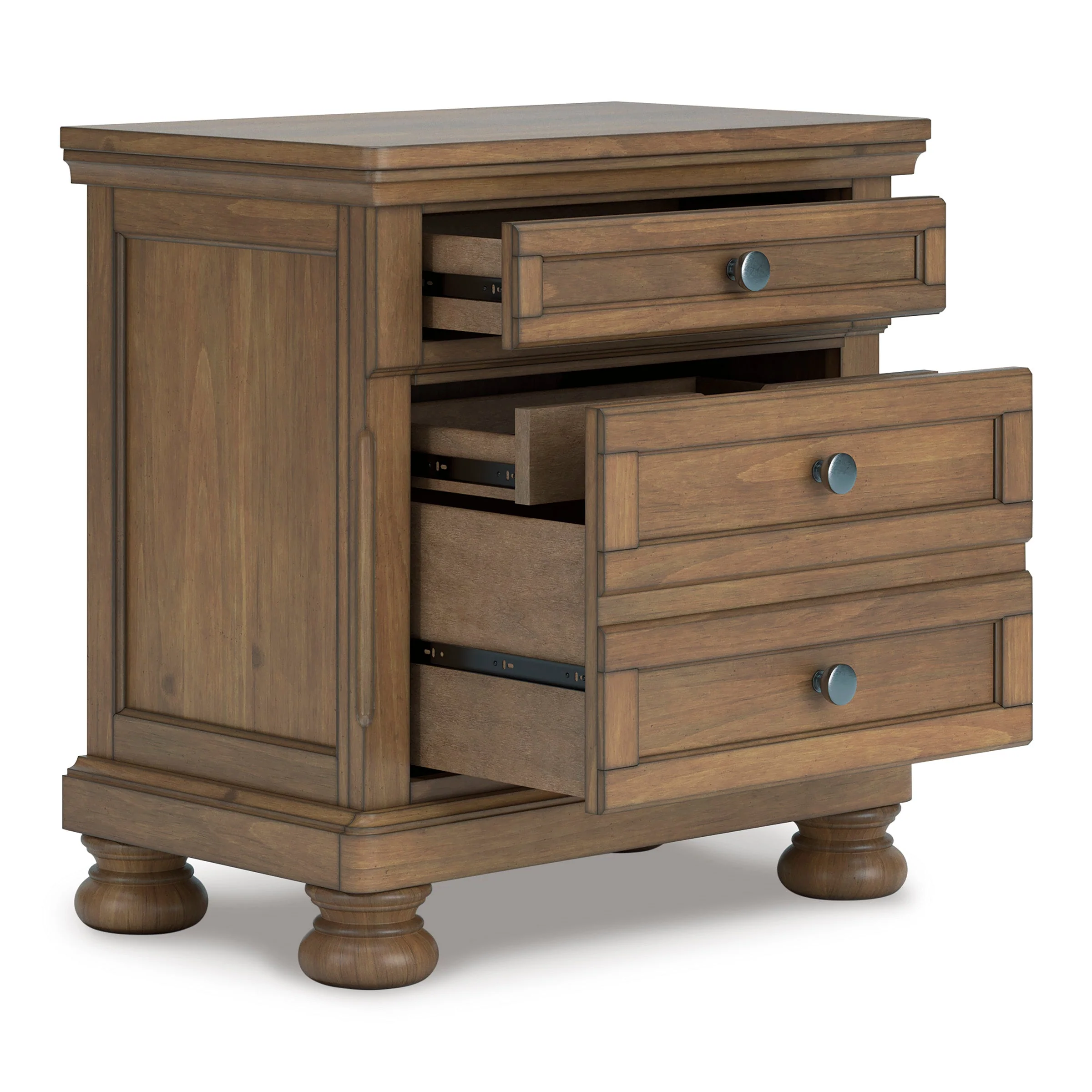 Feddinger Medium Brown Sleigh Panel Bedroom Set - Image 11