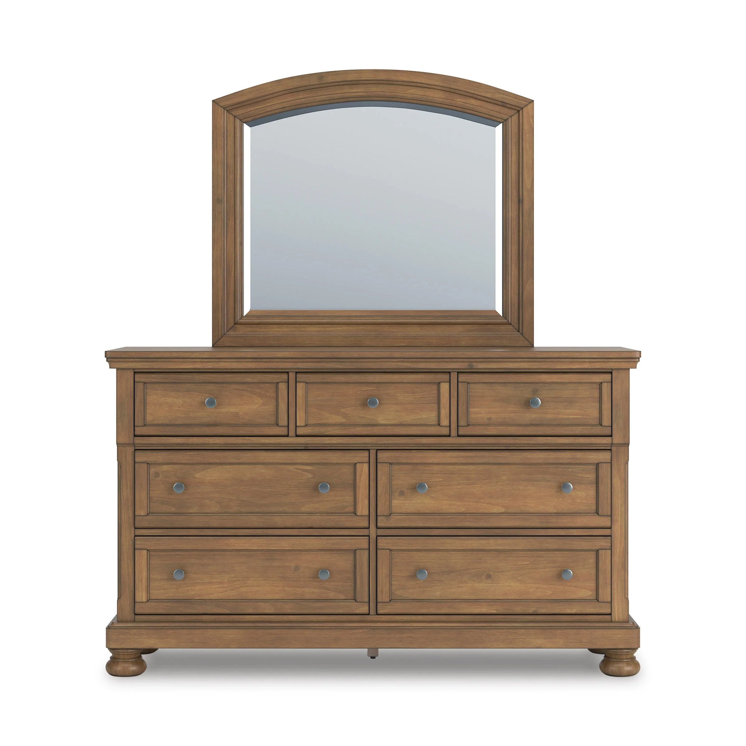Feddinger Medium Brown Sleigh Panel Bedroom Set - Image 23