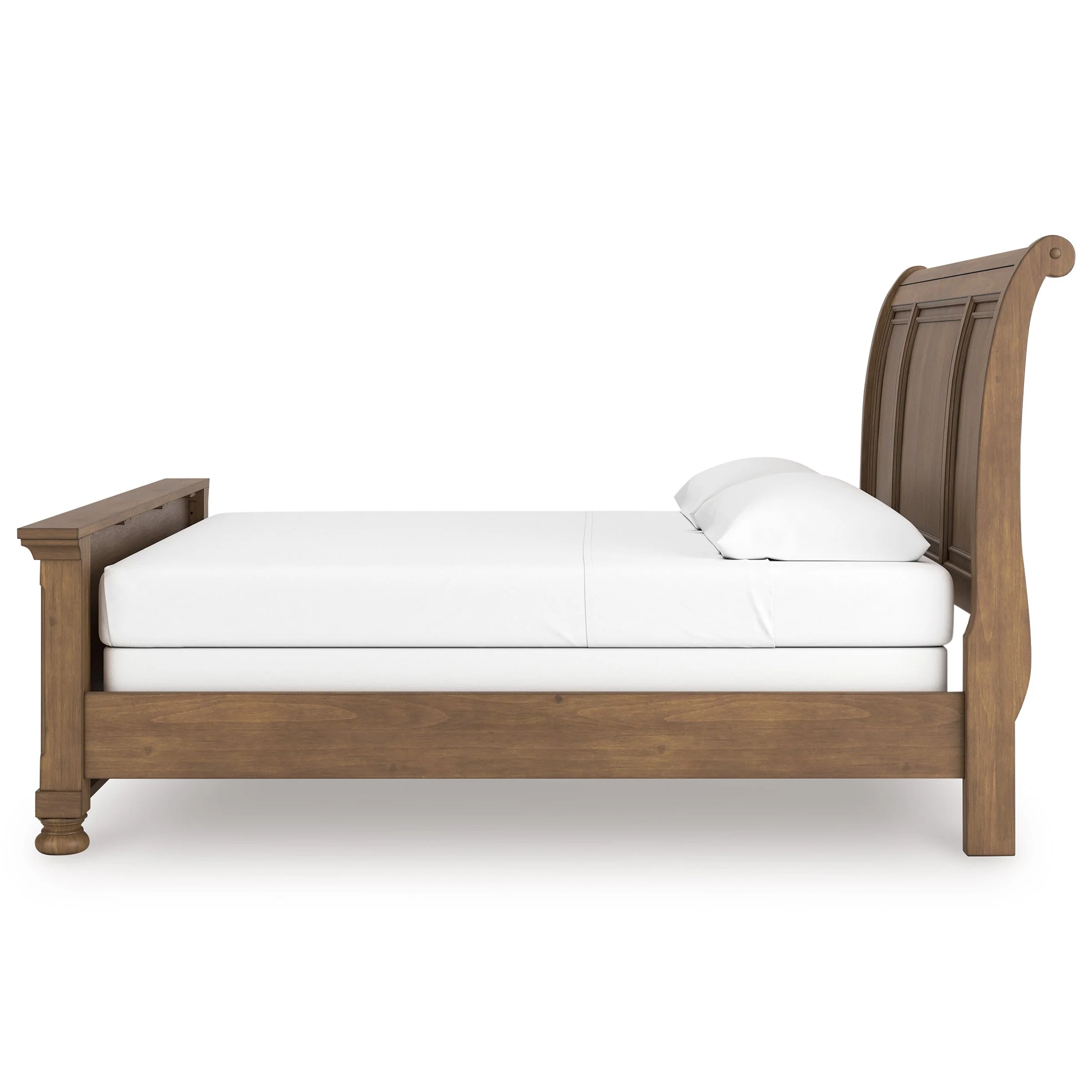 Feddinger Medium Brown Sleigh Panel Bedroom Set - Image 5