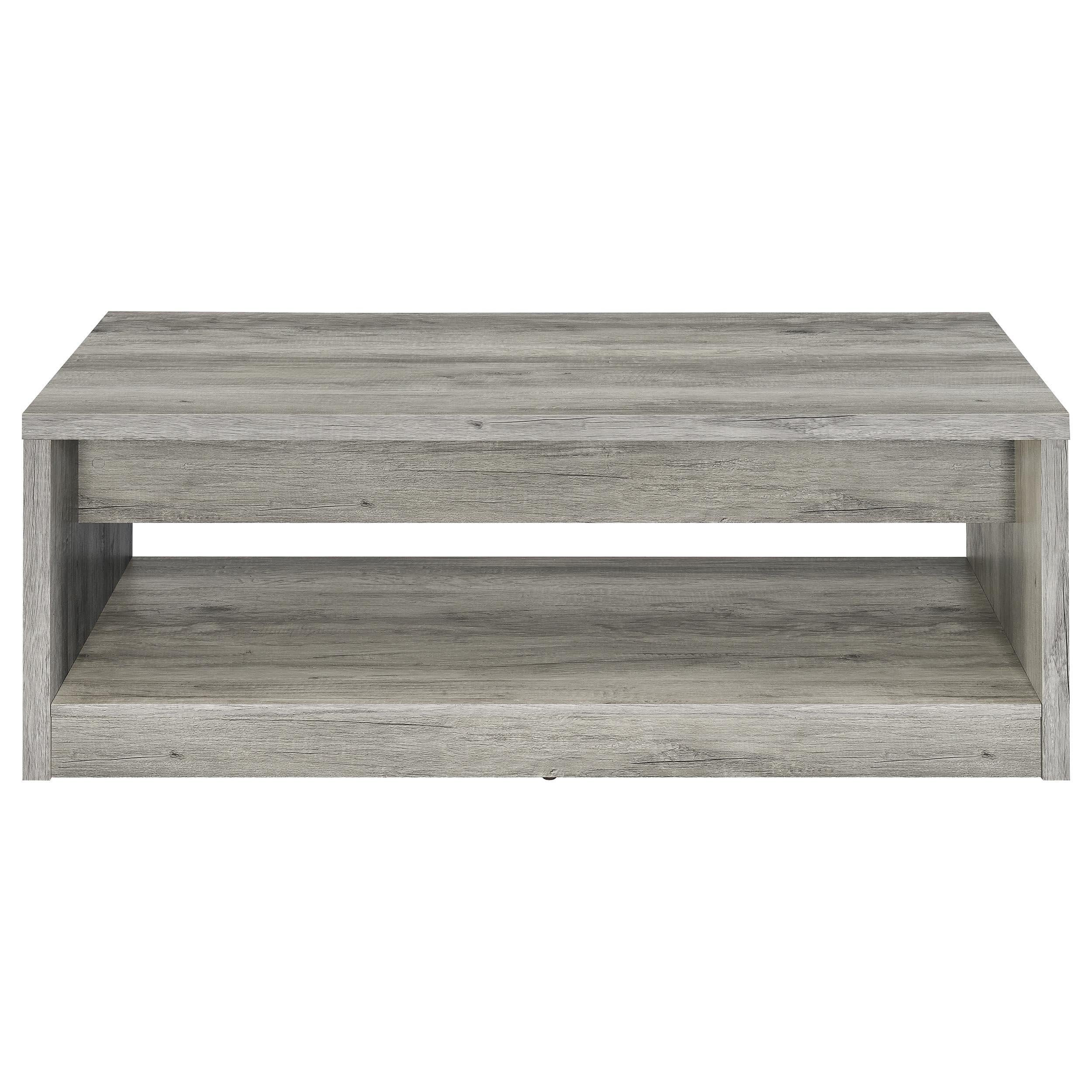 Felix Gray Driftwood 2-Piece Coffee and End Table Set - Image 12