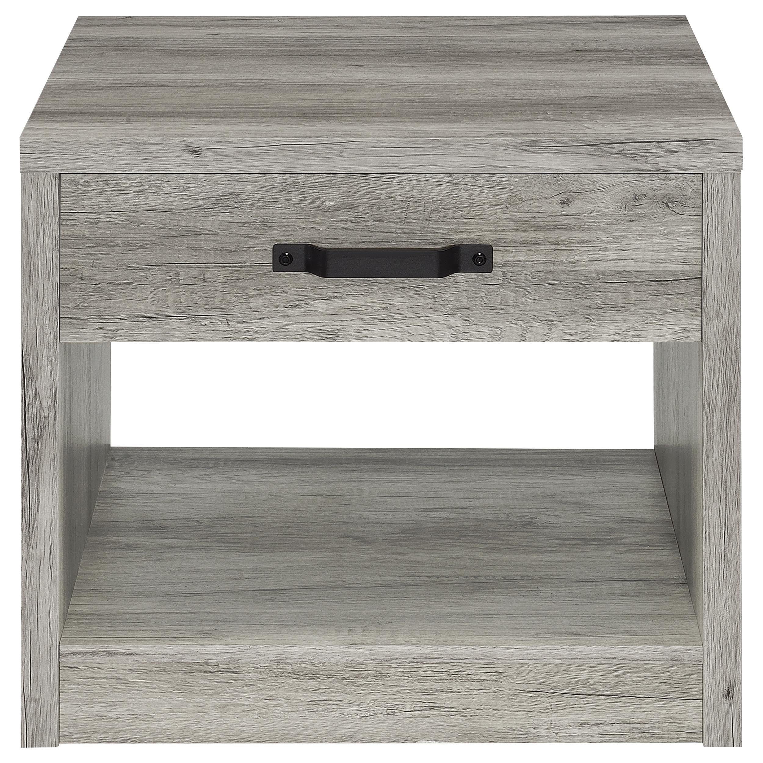 Felix Gray Driftwood 3-Piece Coffee and End Table Set - Image 5