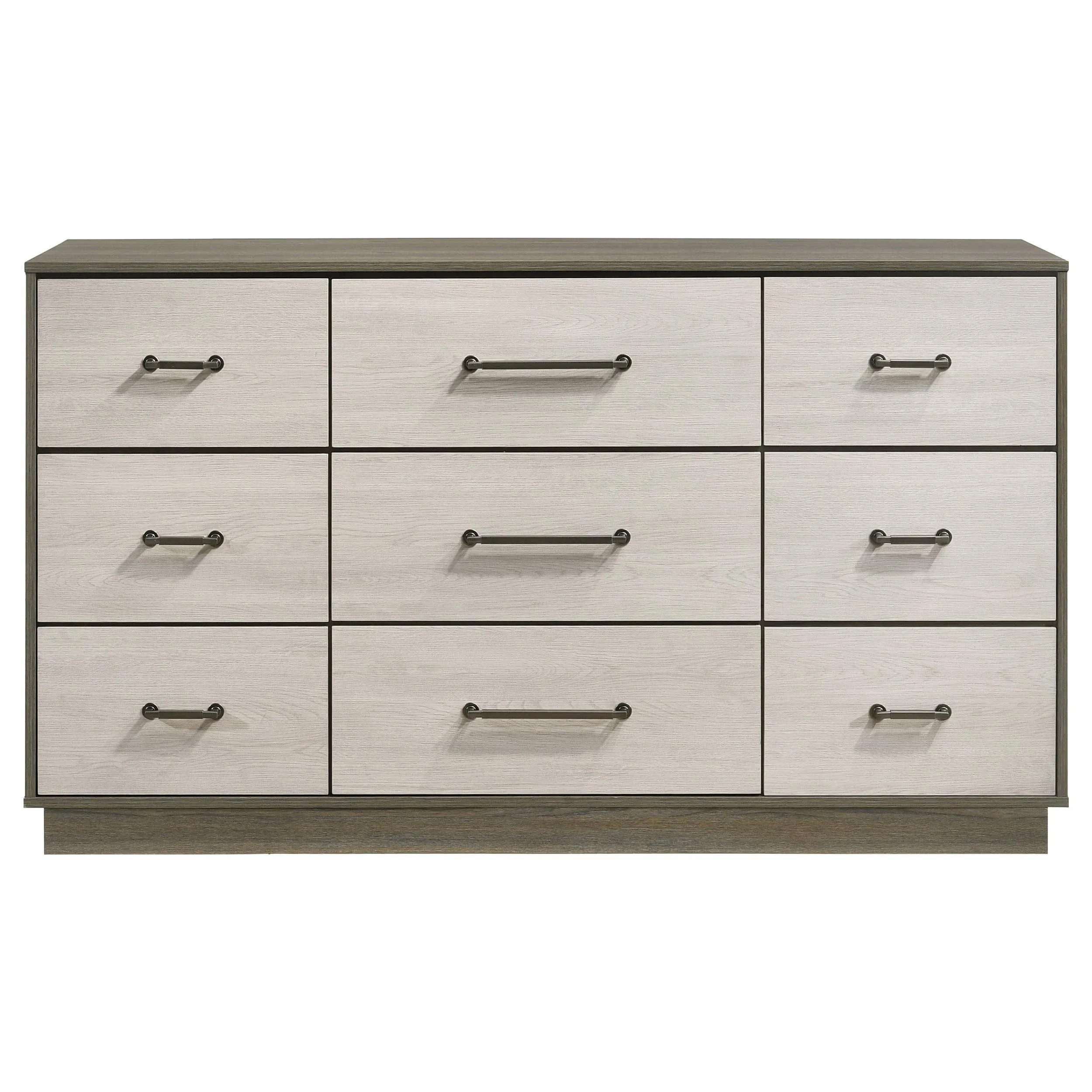 Fenwick Gray Oak 9-drawer Dresser - Image 2
