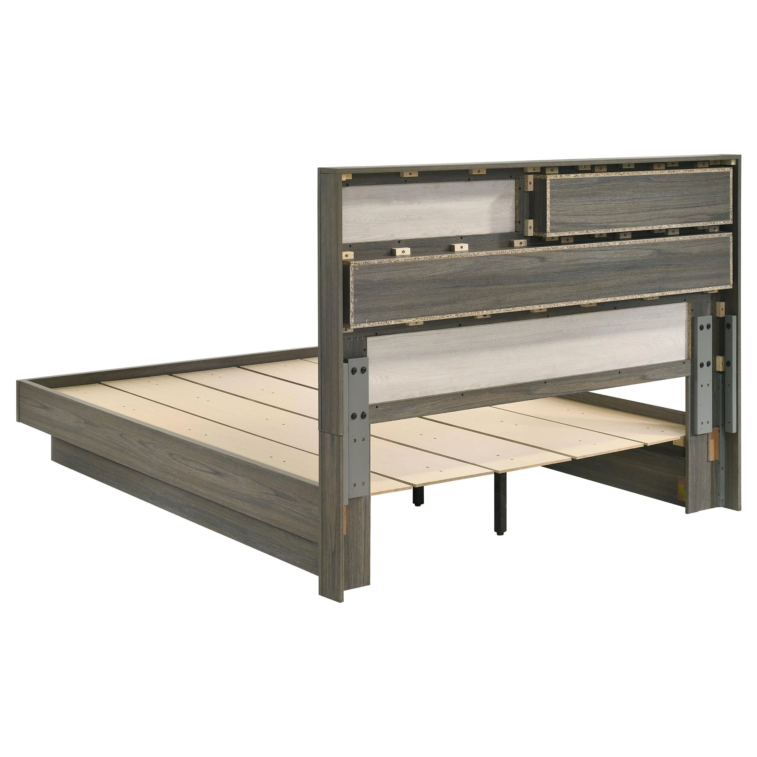 Fenwick Grey Oak 5-Piece Queen Bedroom Set - Image 4