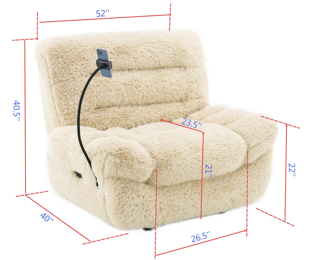 Ferland Beige Reclining Living Room Set - Image 10