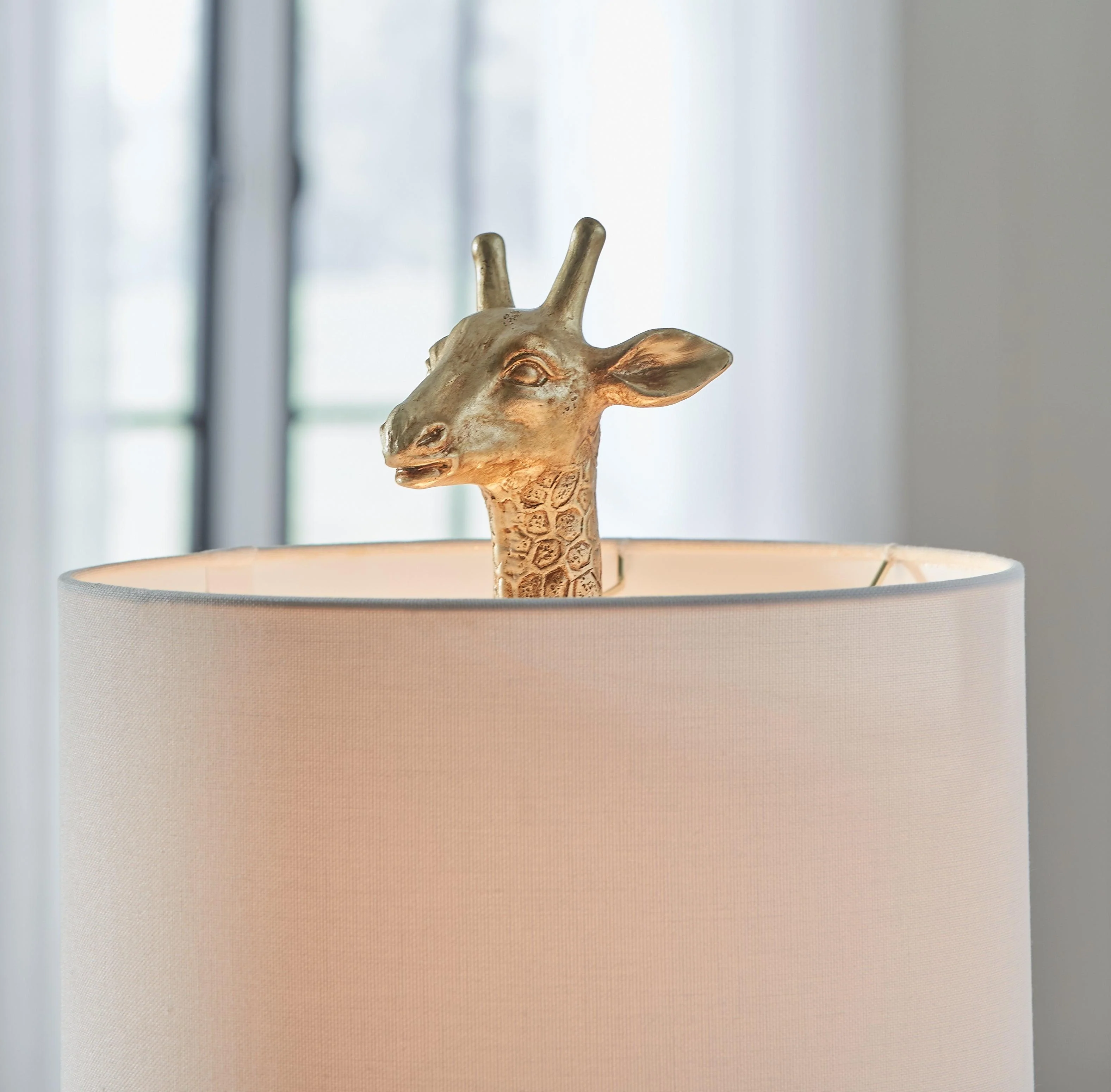 Ferrison Gold Finish Table Lamp - Image 2