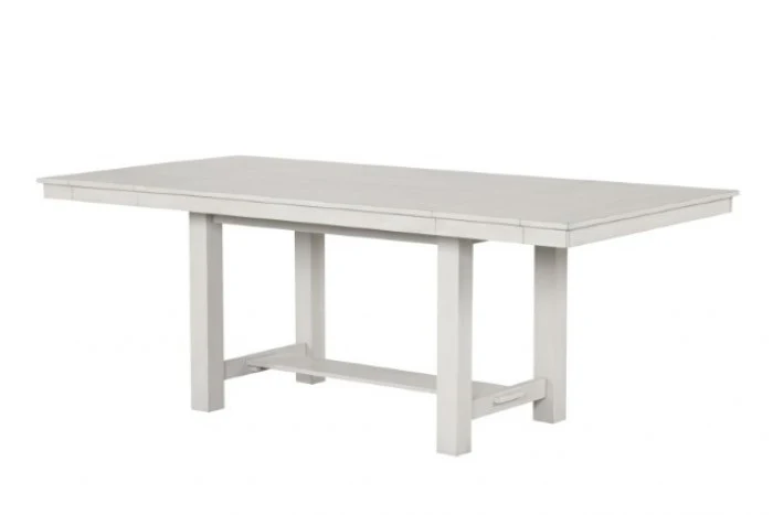 Ferrone Rustic White Oak 7-Piece Dining Table Set - Image 4