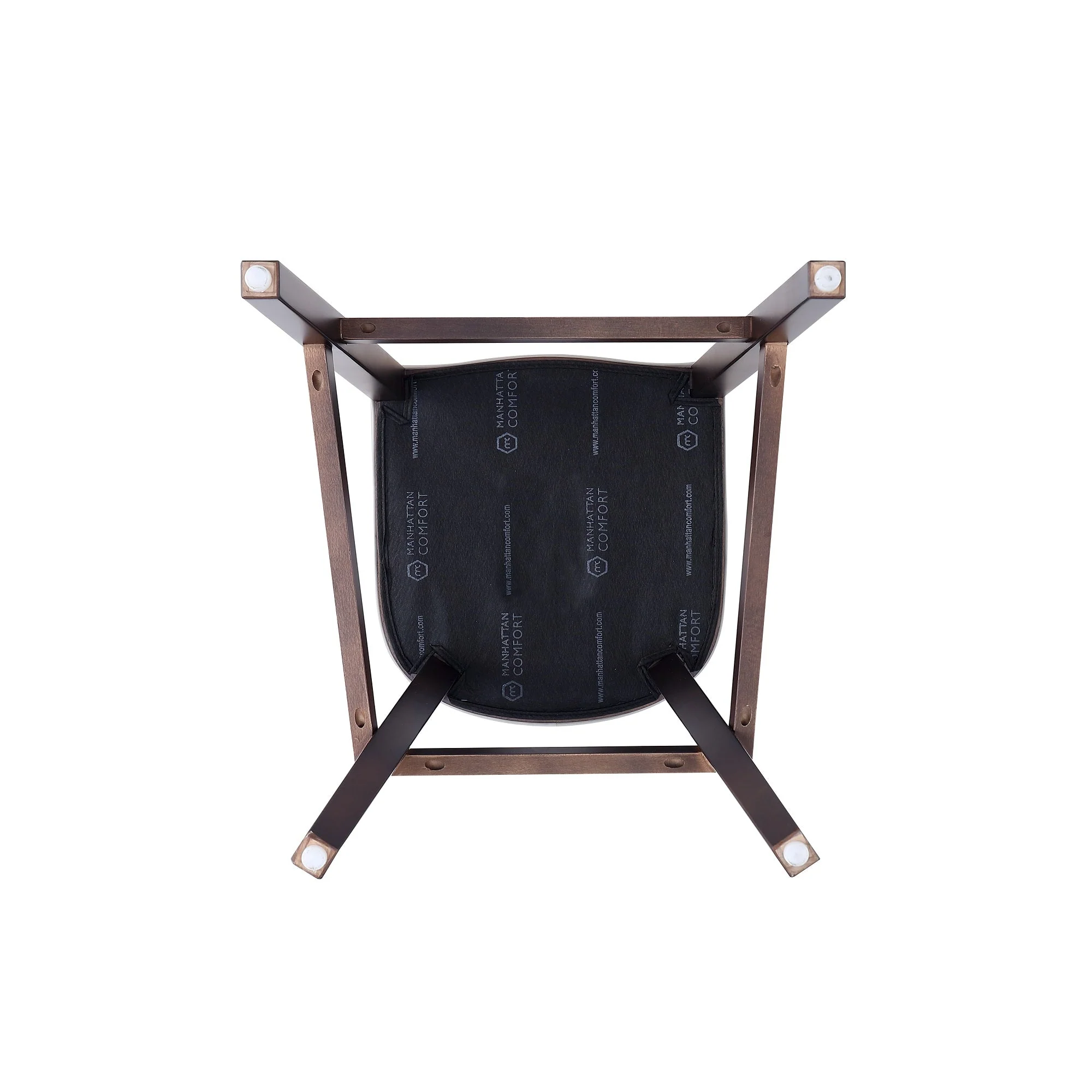 Fifth Avenue Faux Leather Barstool in Pebble Grey (set of 2) - Image 10