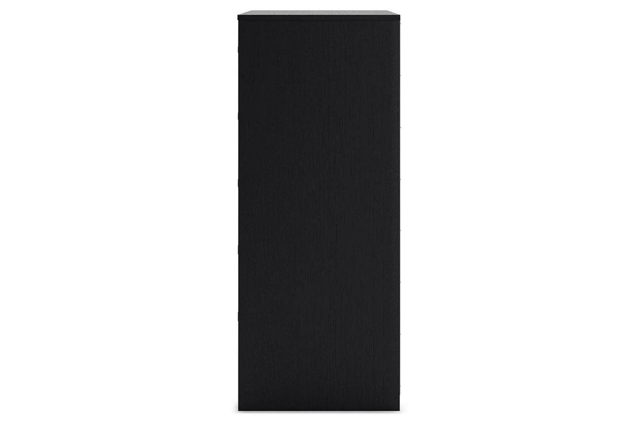Finch Black Chest of Drawers - Image 7
