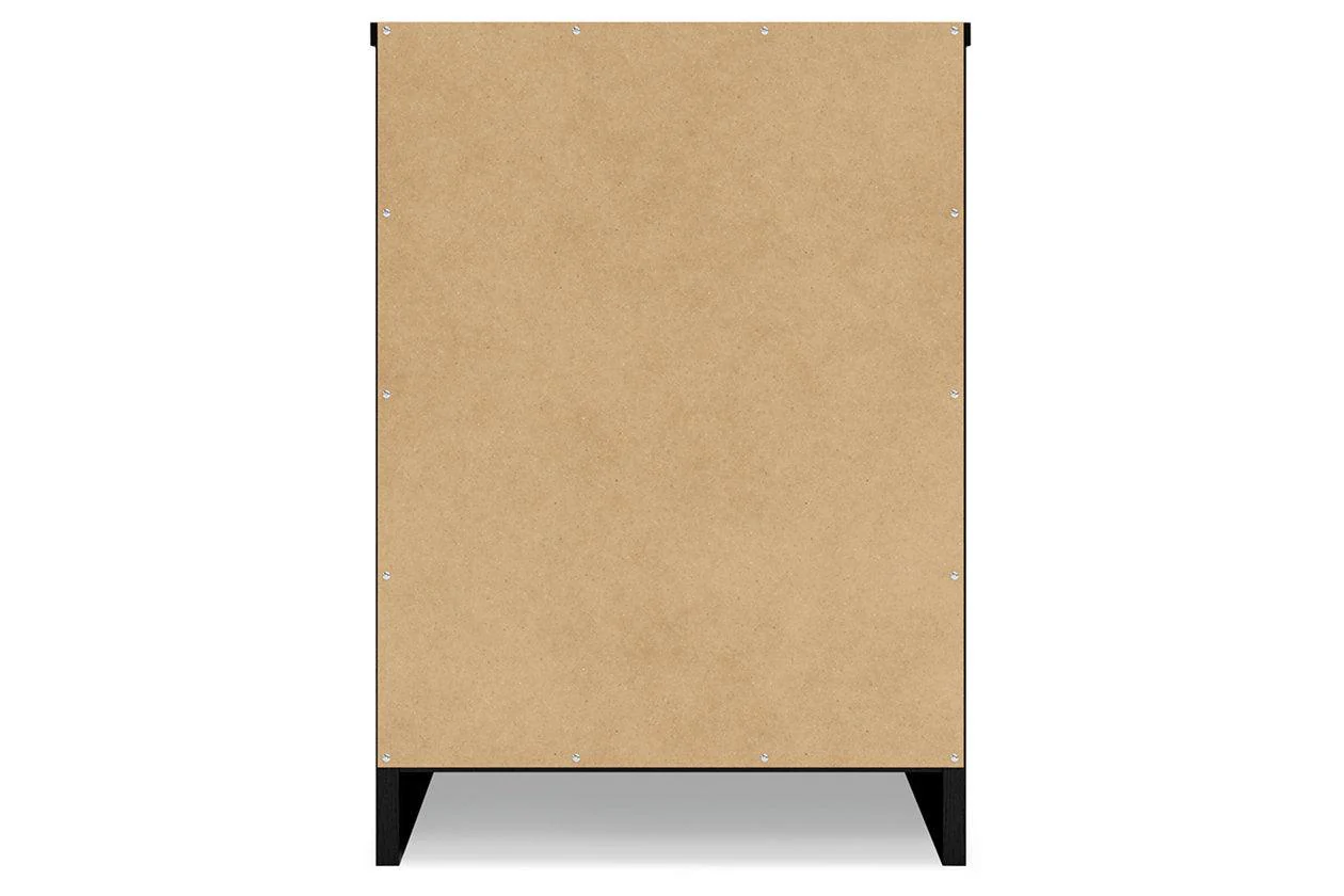 Finch Black Nightstand - Image 6