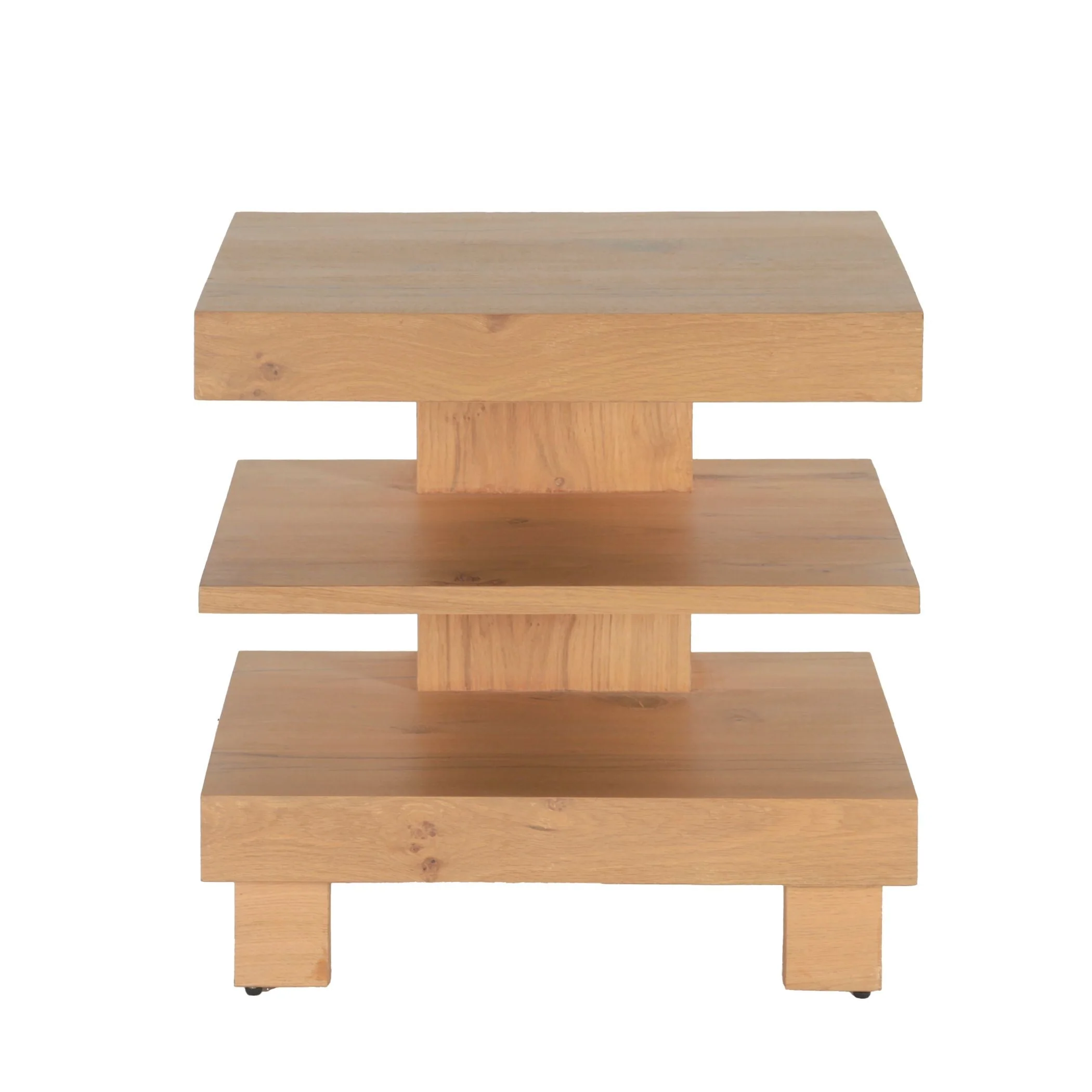 Flagstaff 24" Side Table in Natural Distressed Oak - Image 2