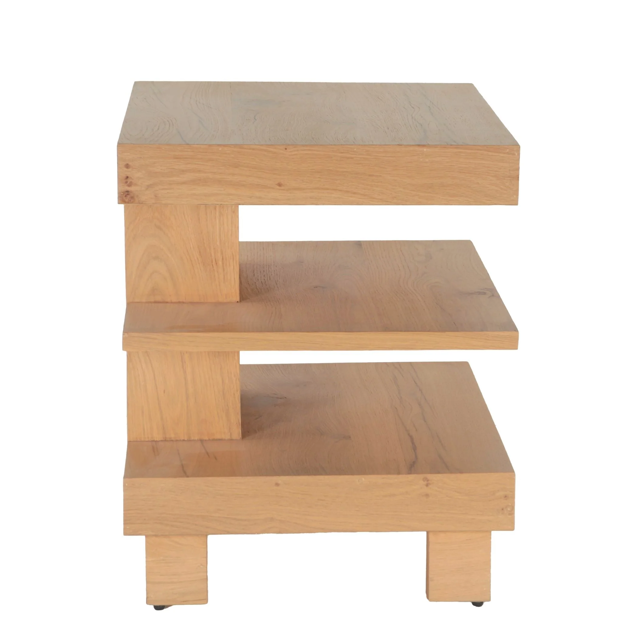 Flagstaff 24" Side Table in Natural Distressed Oak - Image 4
