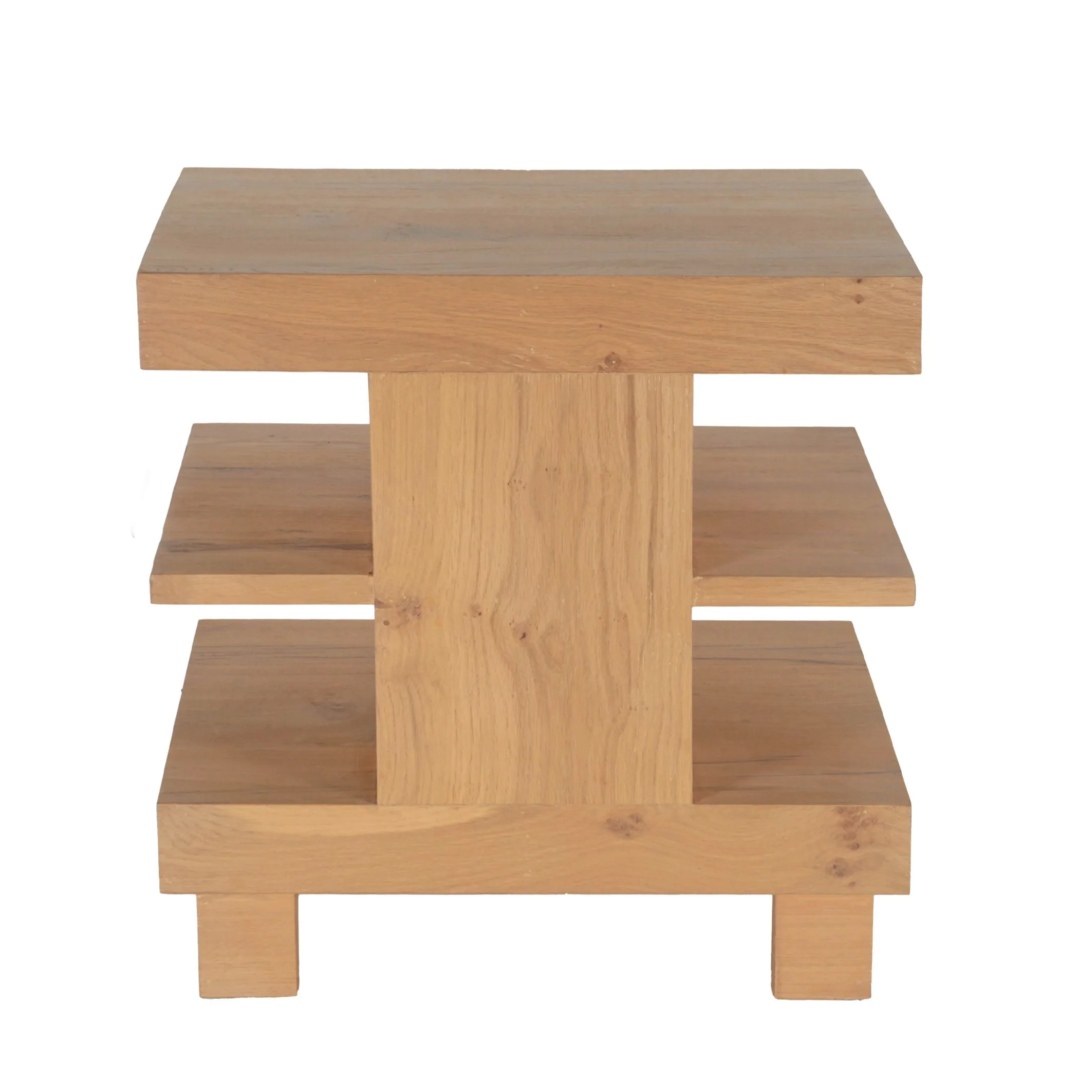 Flagstaff 24" Side Table in Natural Distressed Oak - Image 5