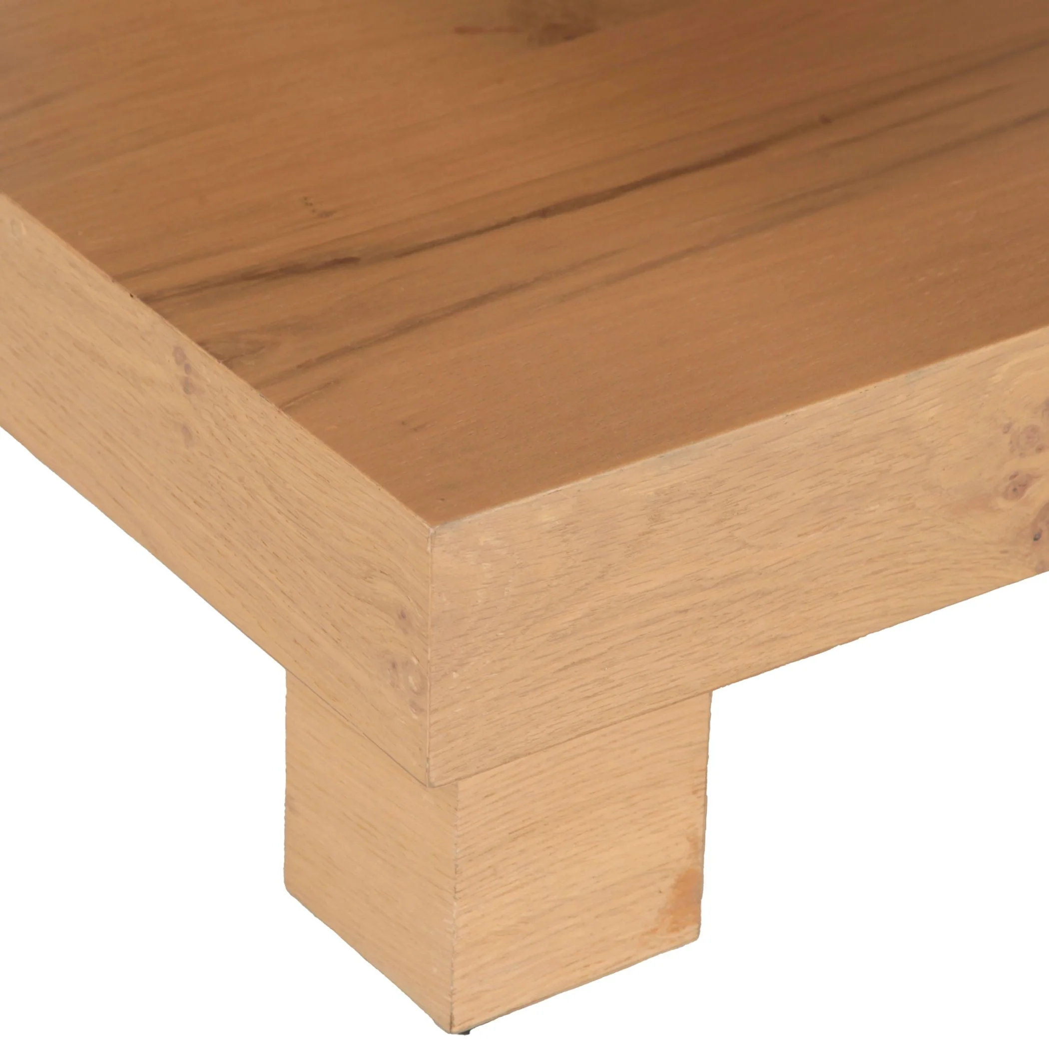 Flagstaff 24" Side Table in Natural Distressed Oak - Image 7