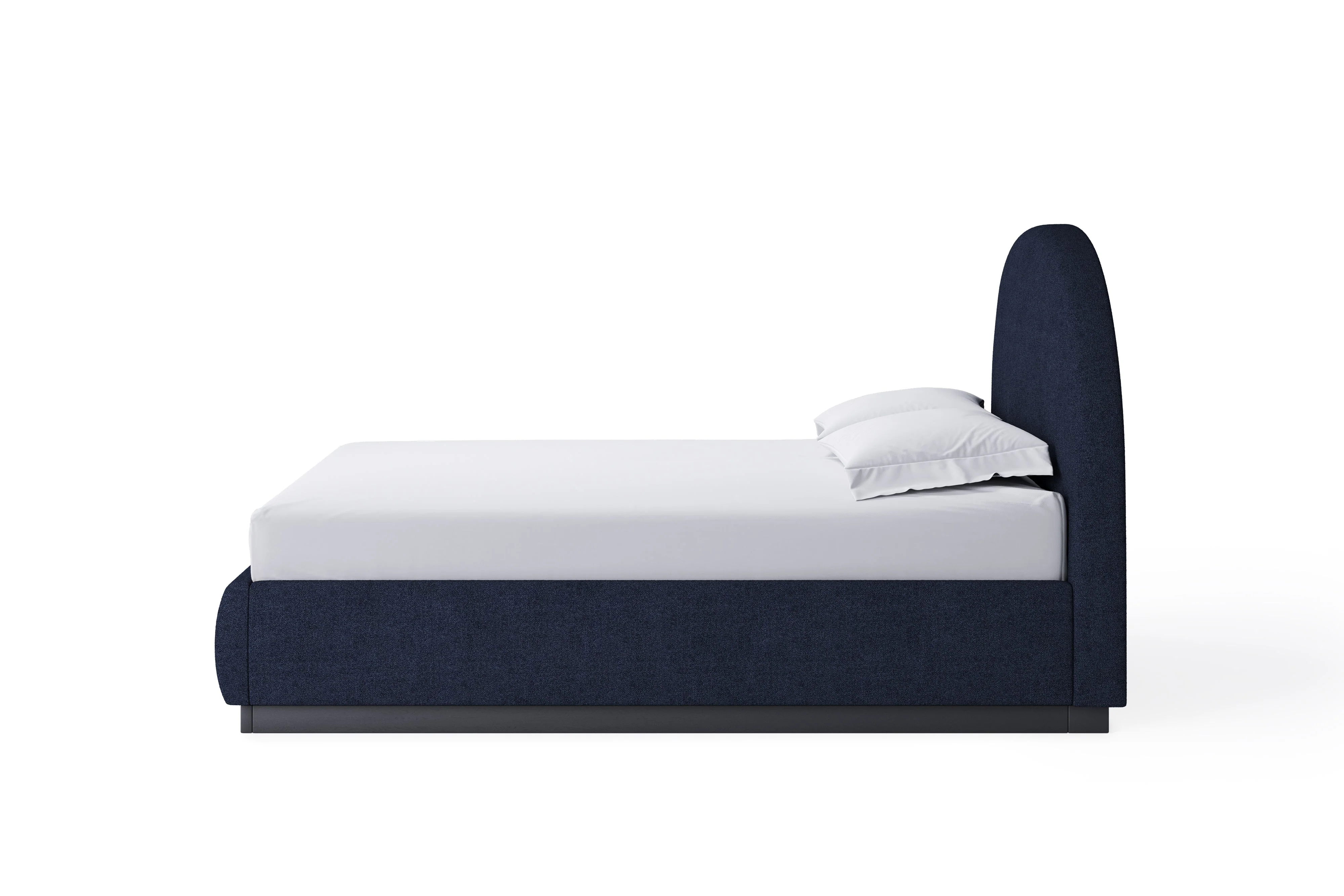 Flex Eastern King Upholstered Bed in Blue Jeans Chenille - Image 7
