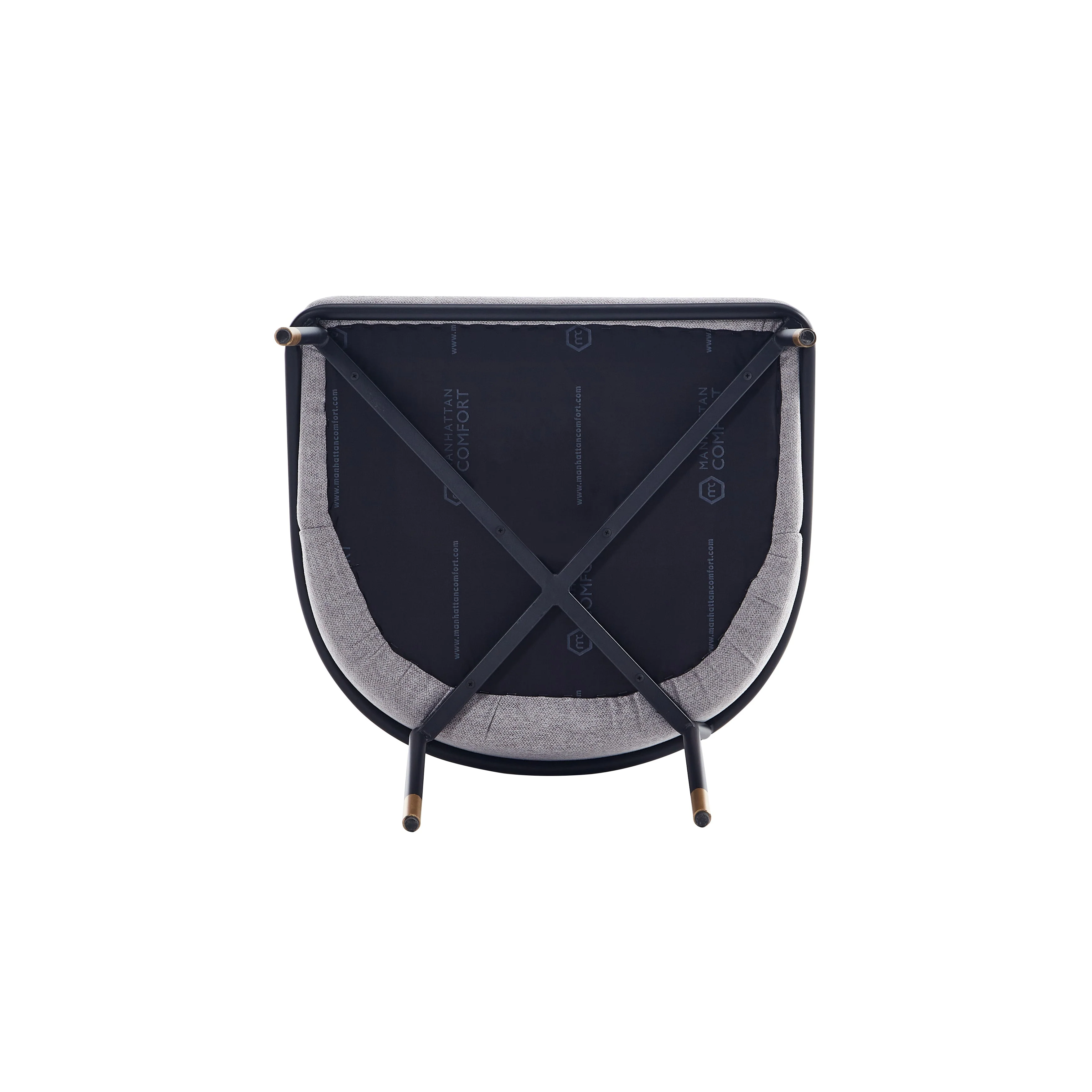 Flor Dining Chair in Gray (set of 2) - Image 9