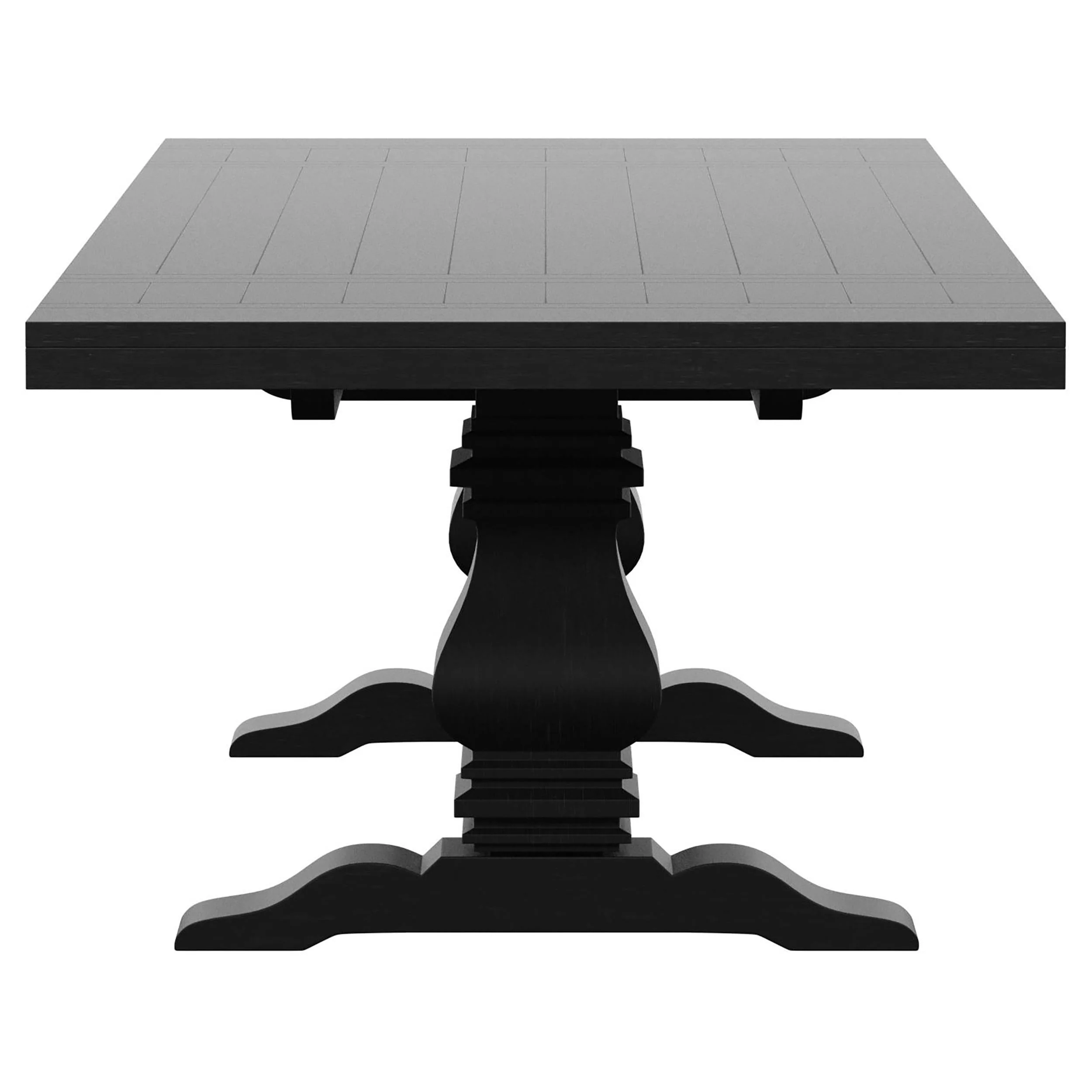 Florence Gray 9-Piece 126-inch Extension Dining Table Set - Image 4