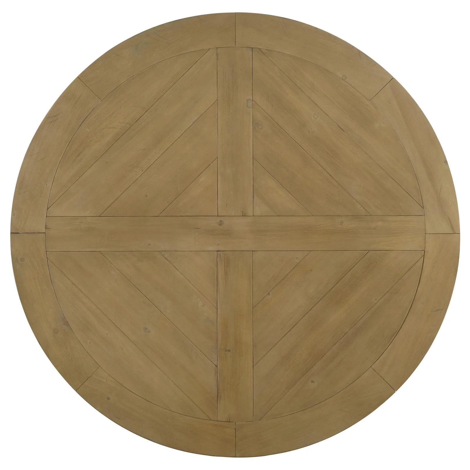 Florence Rustic Smoke/Beige 7-Piece Round Dining Set - Image 4