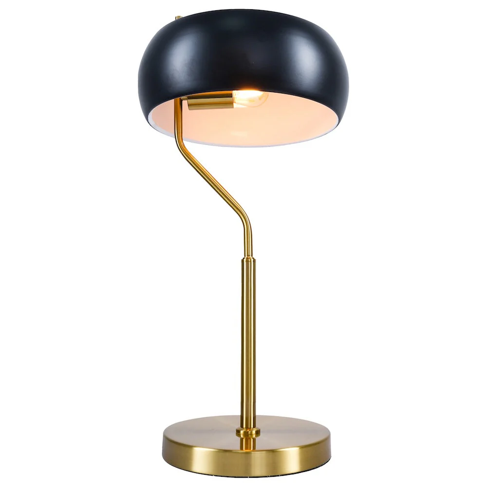 Flux Table Lamp - Black Outer - White Inner - Image 4