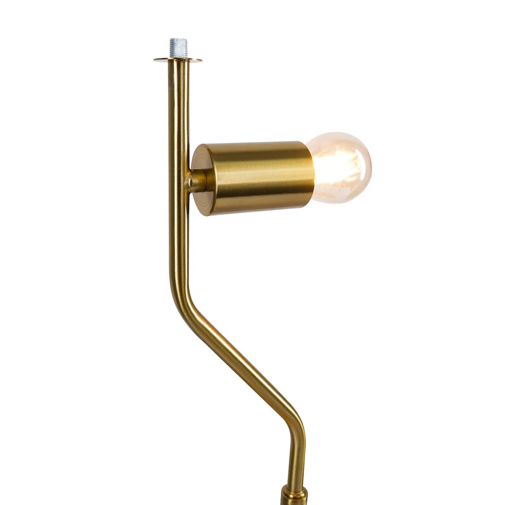Flux Table Lamp - Black Outer - White Inner - Image 5