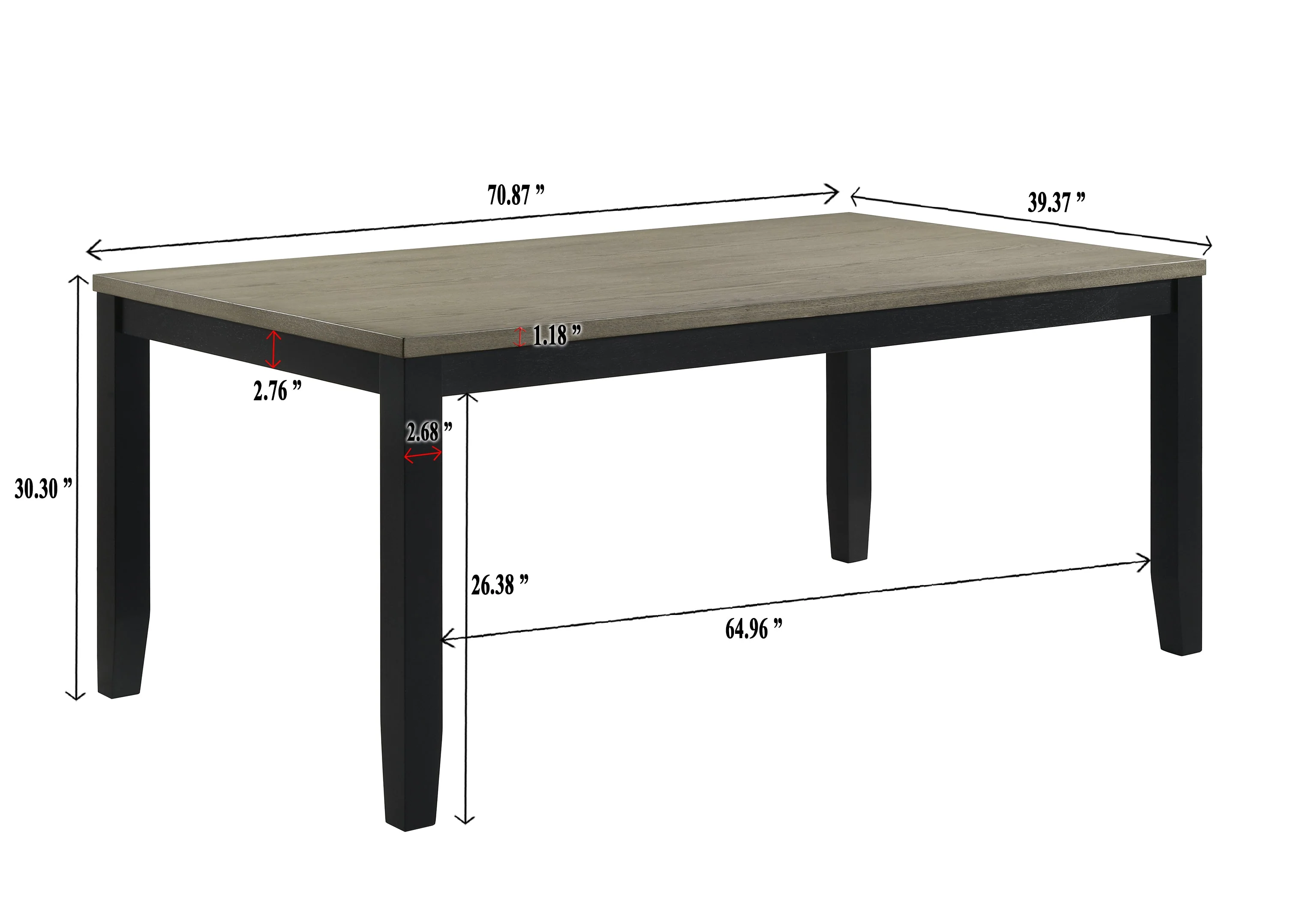 Folio Black and Neutral Dining Set - Image 12