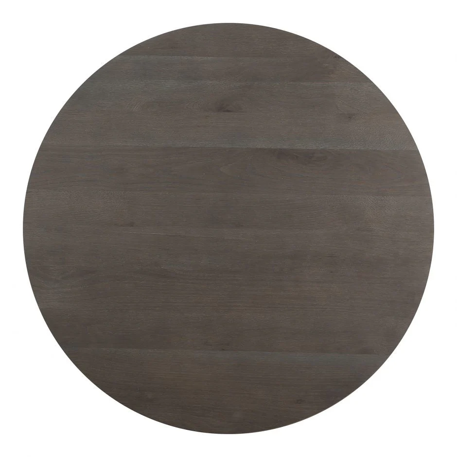 Folke Round Coffee Table Dark Brown - Image 7
