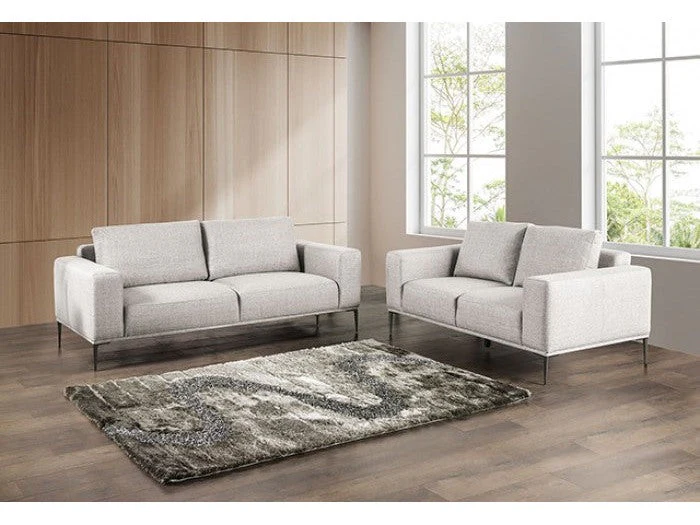 Forde Gray Sofa & Loveseat