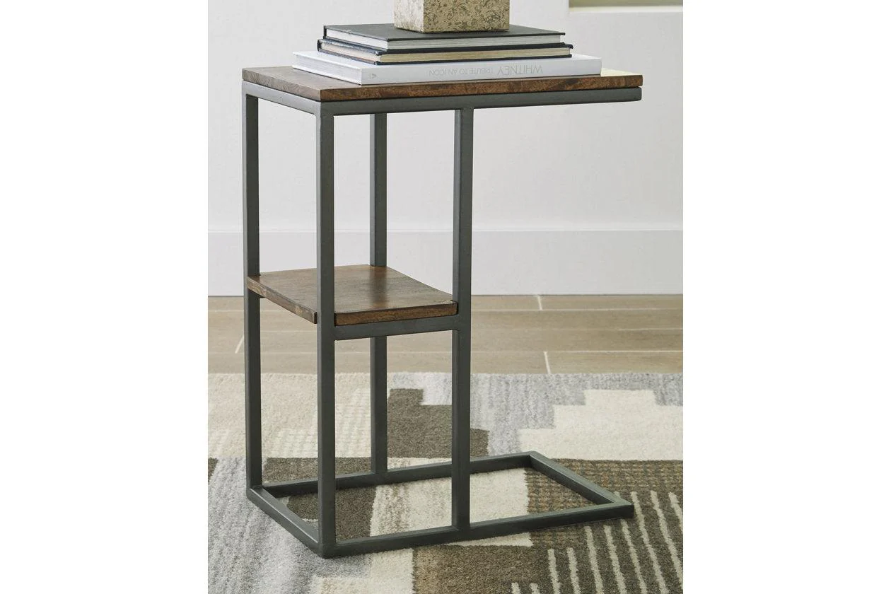 Forestmin Natural/Black Accent Table - Image 3