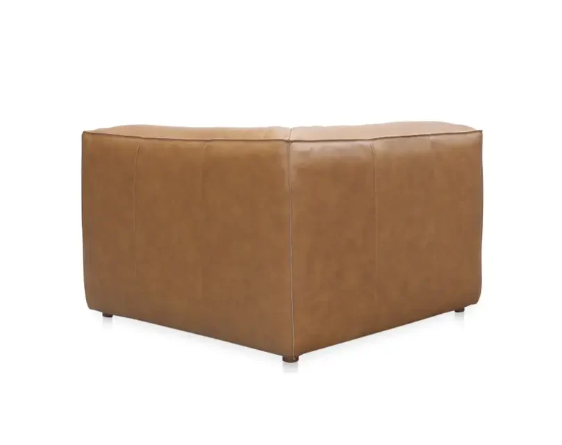 Form Corner Chair Sonoran Tan Leather - Image 6