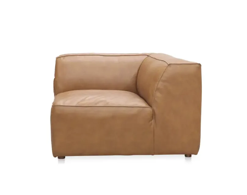 Form Corner Chair Sonoran Tan Leather - Image 9