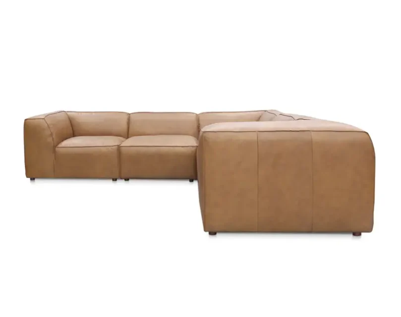Form Dream Modular Sectional Sonoran Tan Leather - Image 2