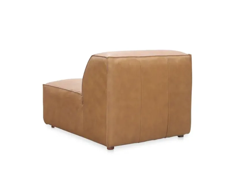 Form Slipper Chair Sonoran Tan Leather - Image 3