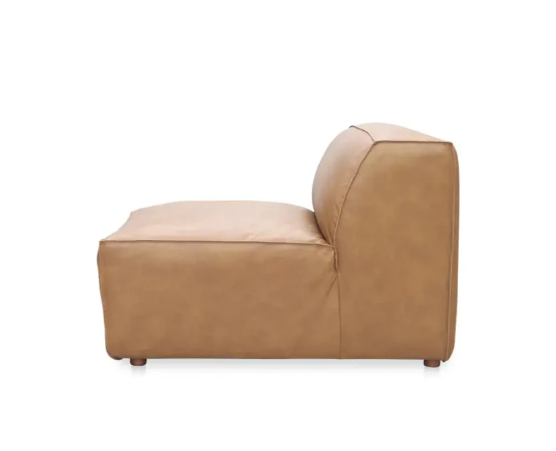 Form Slipper Chair Sonoran Tan Leather - Image 5
