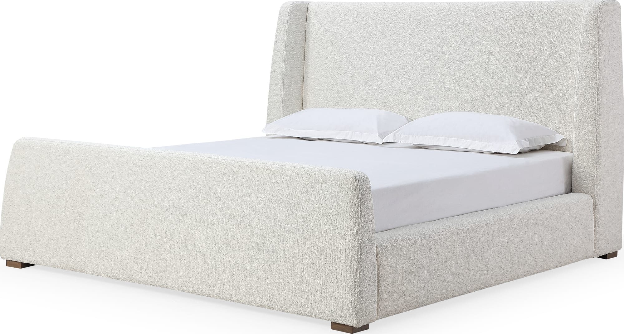 Formosa Presley Full Wingback Upholstered Platform Bed - Image 5