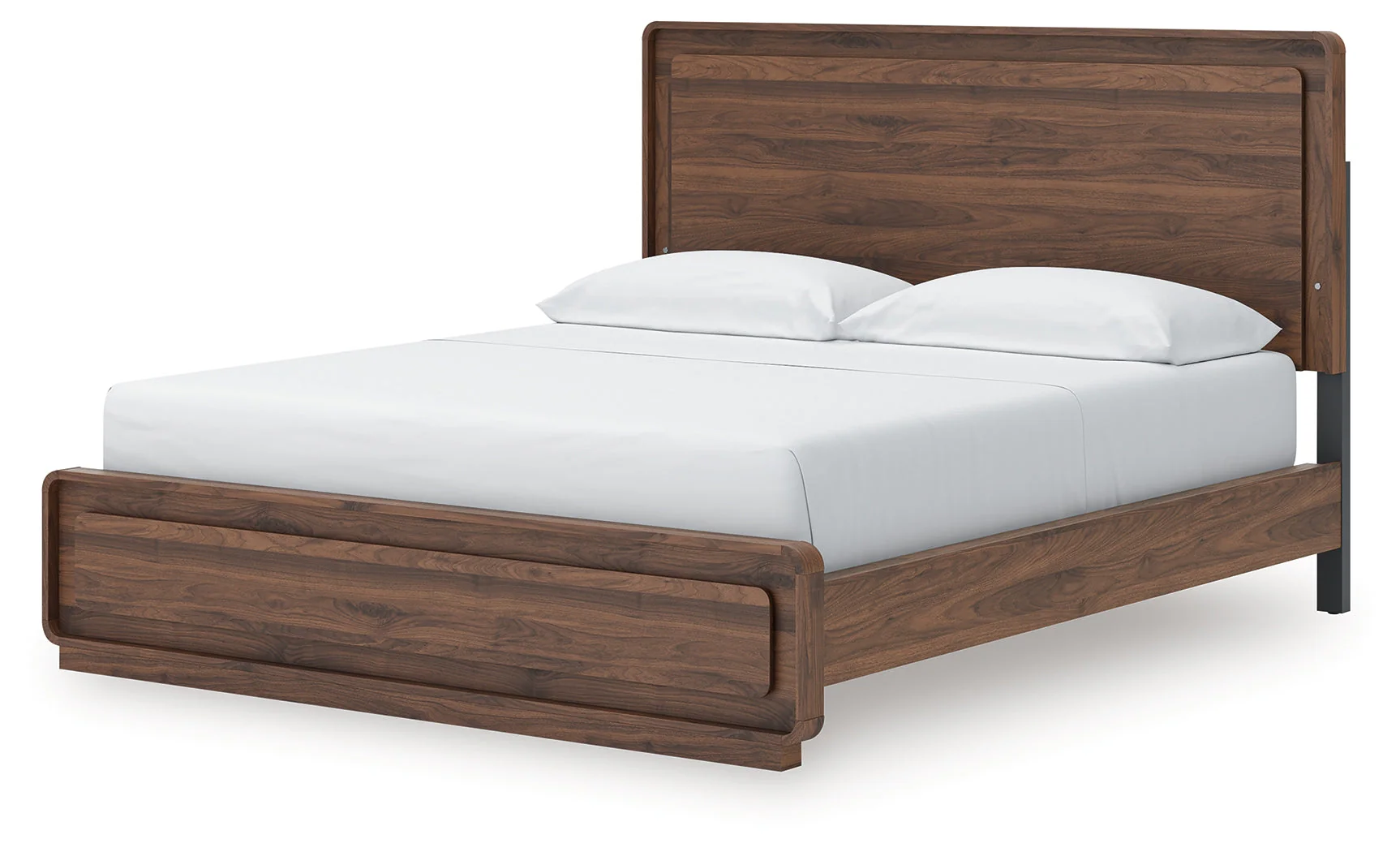 Fortlorn Walnut Brown California King Panel Bed - Image 3