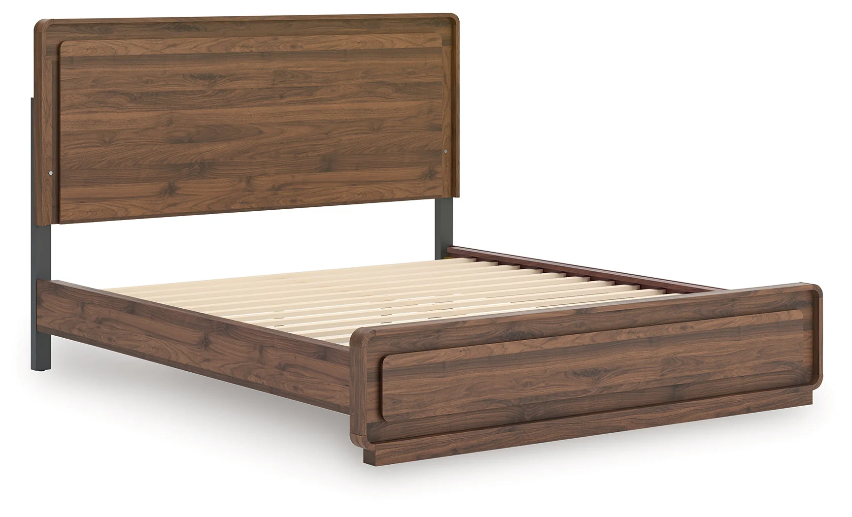 Fortlorn Walnut Brown California King Panel Bed - Image 4