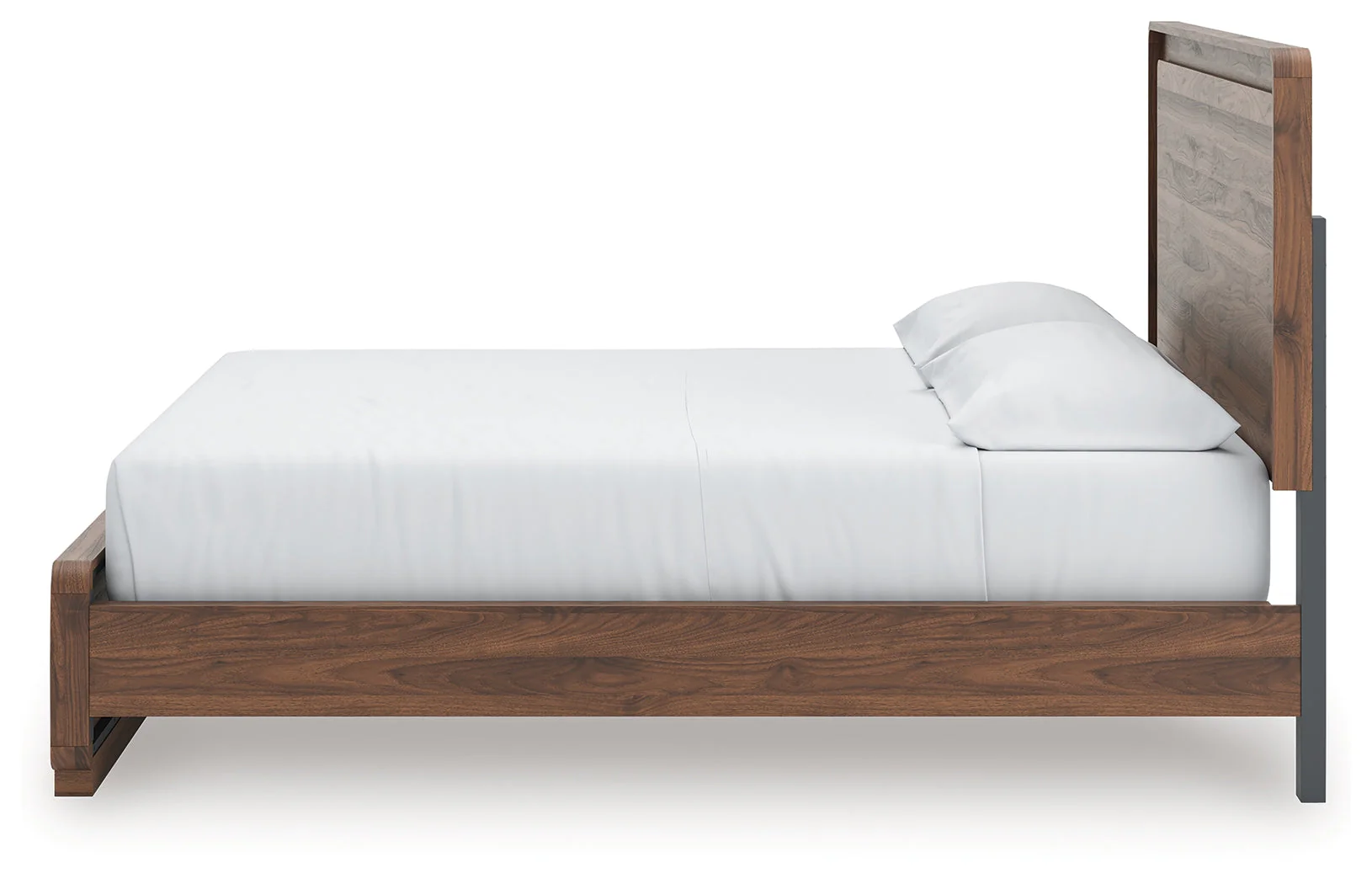 Fortlorn Walnut Brown California King Panel Bed - Image 8